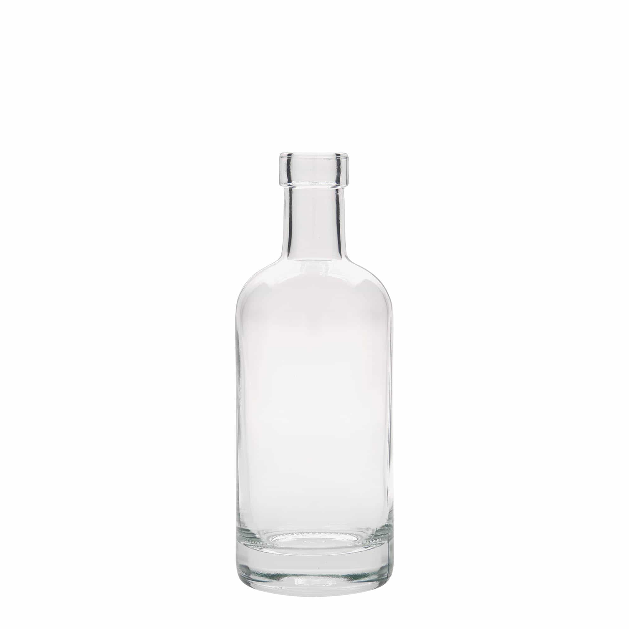Bouteille en verre 250 ml 'Linea Uno', ouverture : bouchon en liège