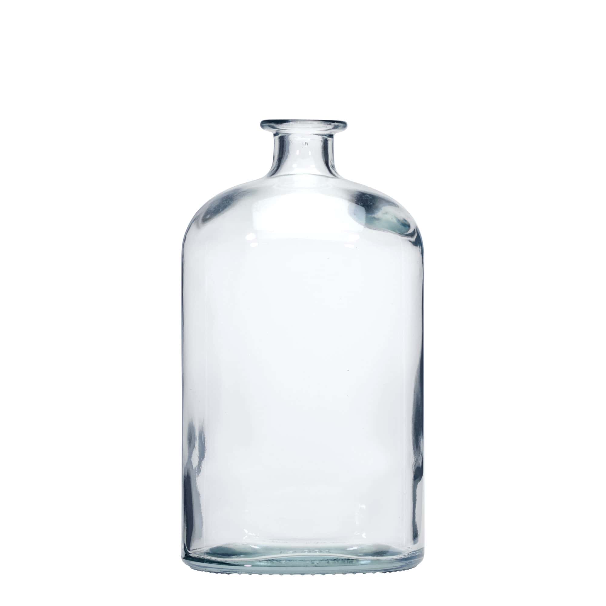 Bouteille en verre 1 000 ml 'Dundee', ovale, bouchage: bouchon Bouteille en verre 1 000 ml 'Dundee', ovale, bouchage: bouchon