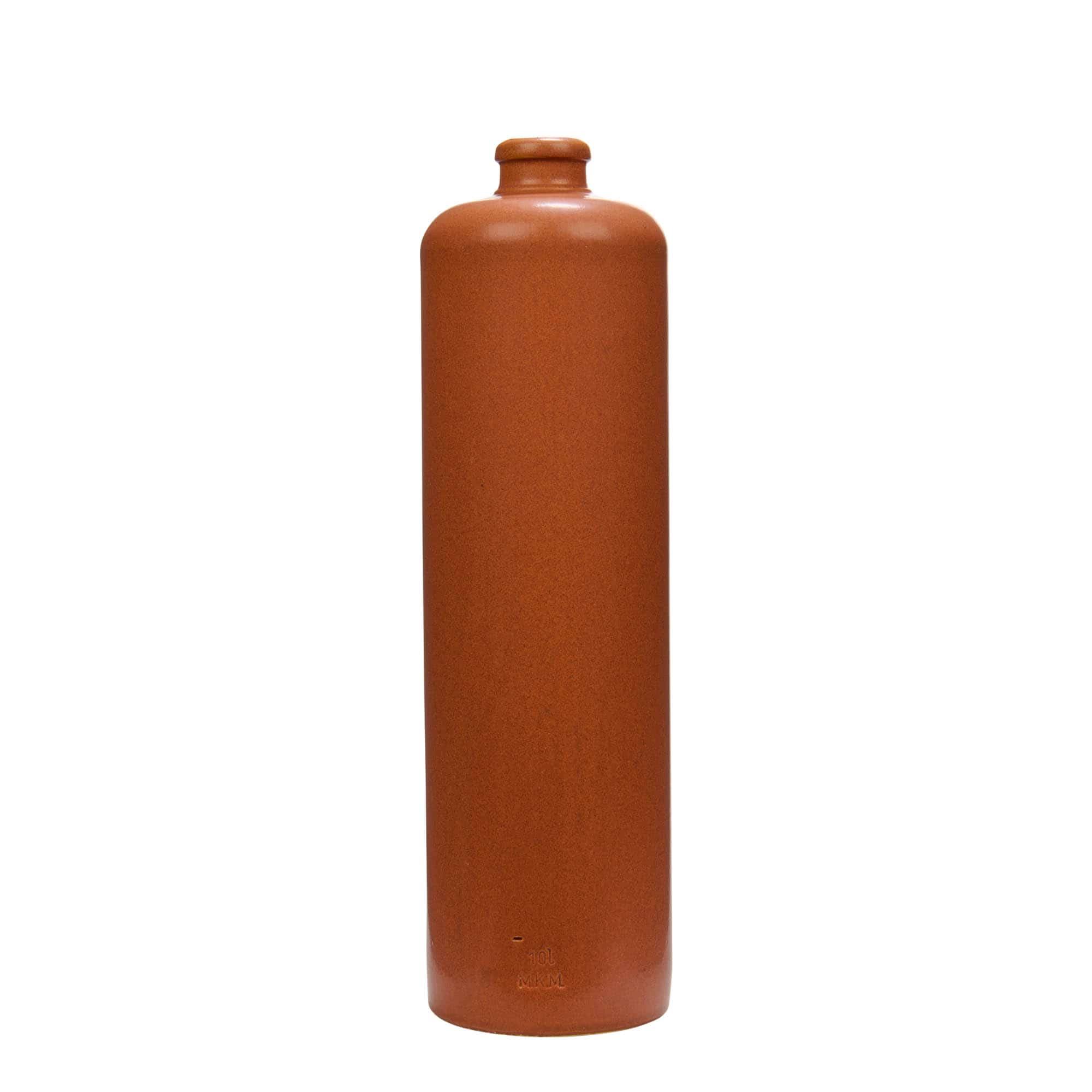 1 000 ml cruche en grès, rouge-brun, ouverture : liège 1 000 ml cruche en grès, rouge-brun, ouverture : liège