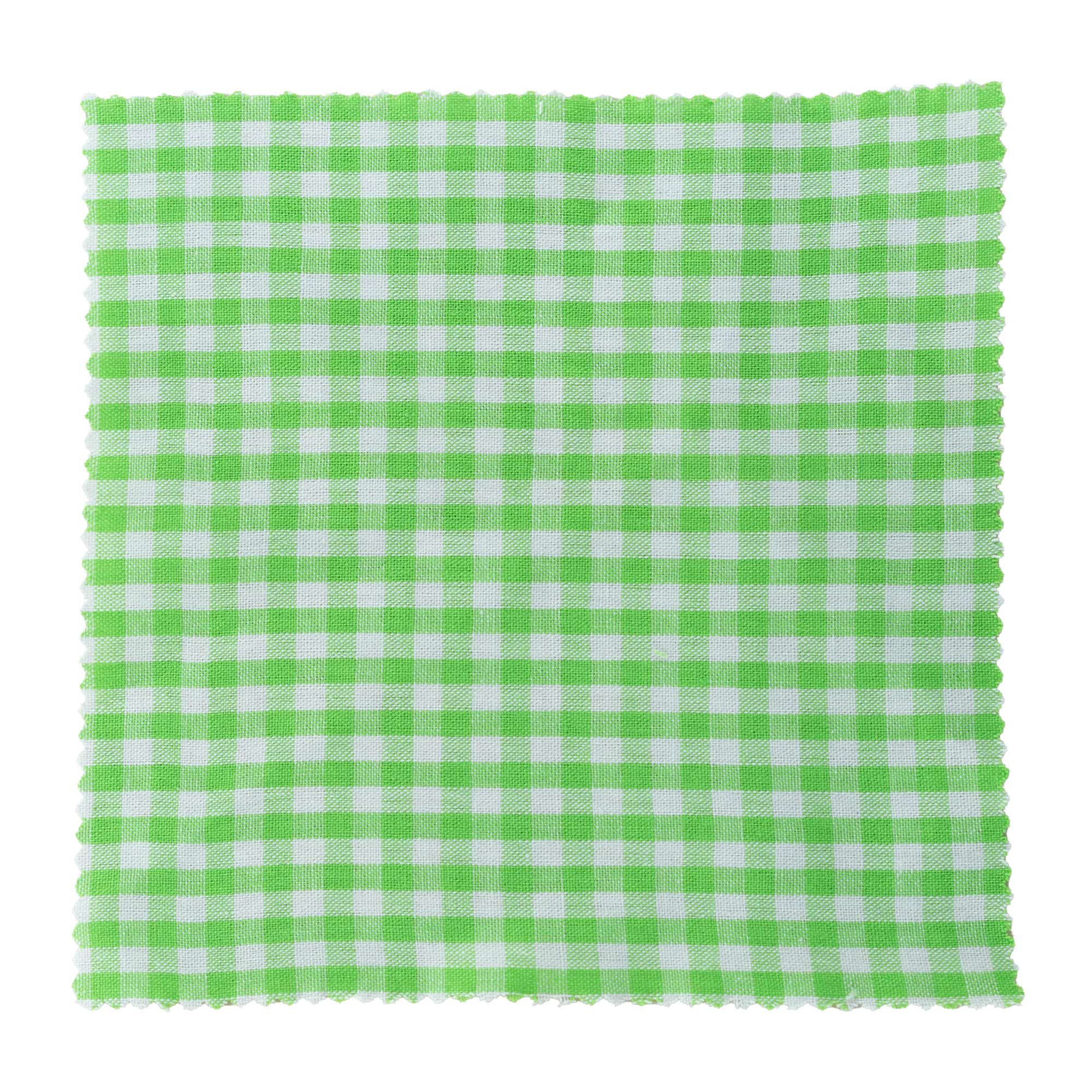 Napperon à carreaux 15x15, carré, tissu, vert tilleul, bouchage: TO58-TO82 Napperon à carreaux 15x15, carré, tissu, vert tilleul, bouchage: TO58-TO82