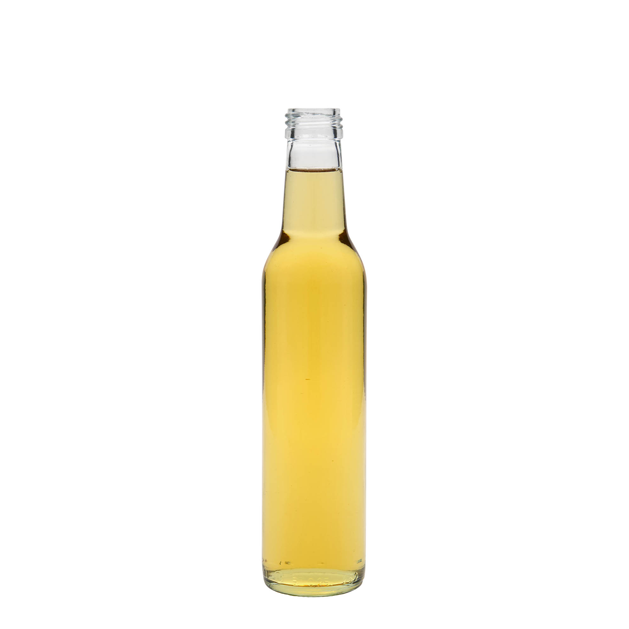 Flacon en verre 250 ml 'Cilindrica', ouverture : PP 28