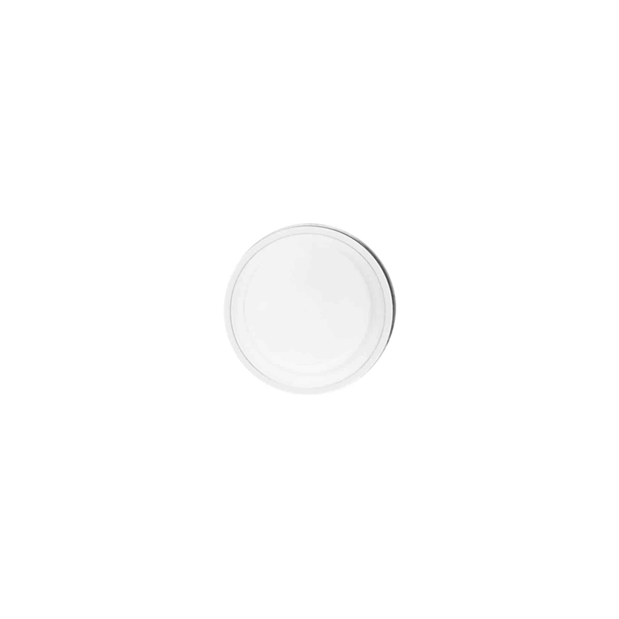 Pompe distributeur sans air « Nano », plastique PP, blanc