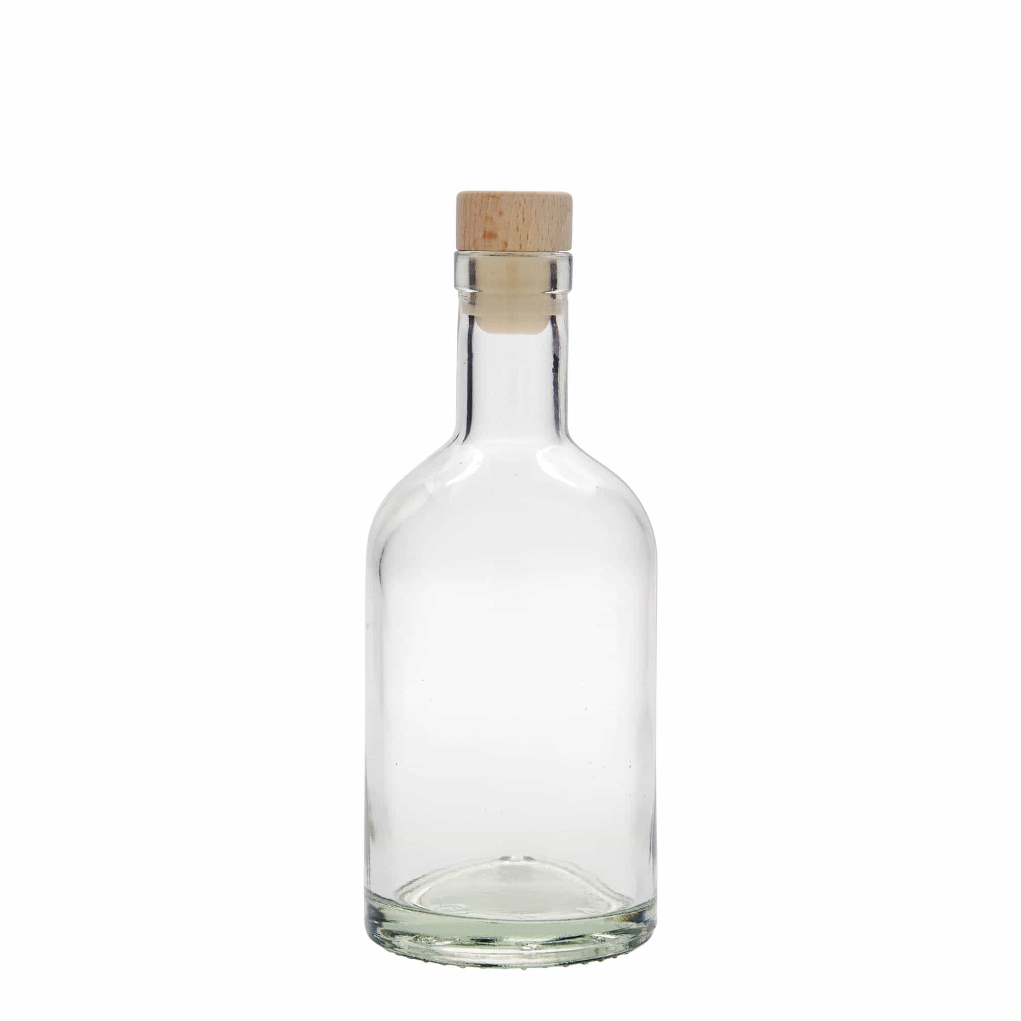Bouteille en verre 350 ml 'First Class', ouverture : bouchon en liège