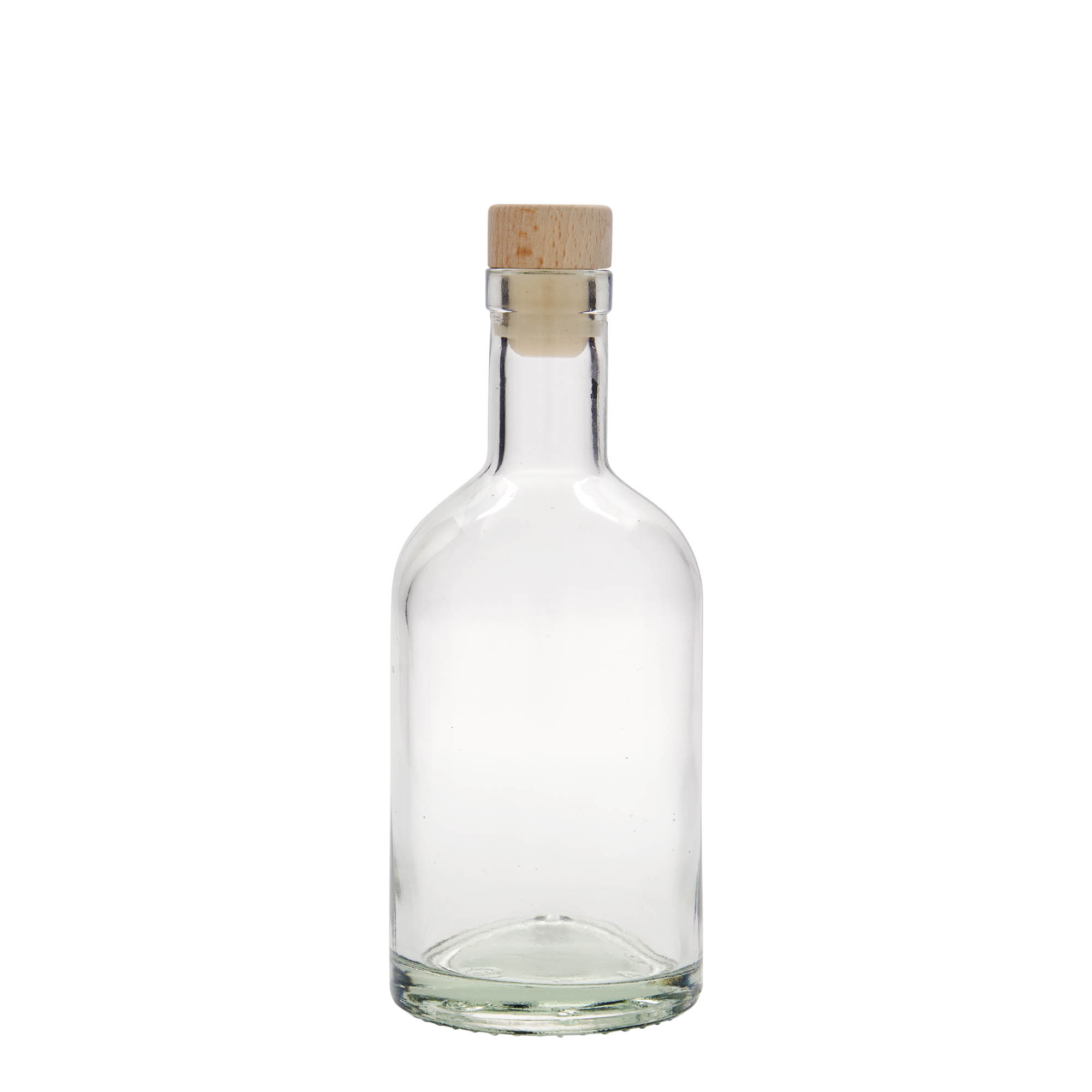 Bouteille en verre 350 ml 'First Class', ouverture : bouchon en liège Bouteille en verre 350 ml 'First Class', ouverture : bouchon en liège