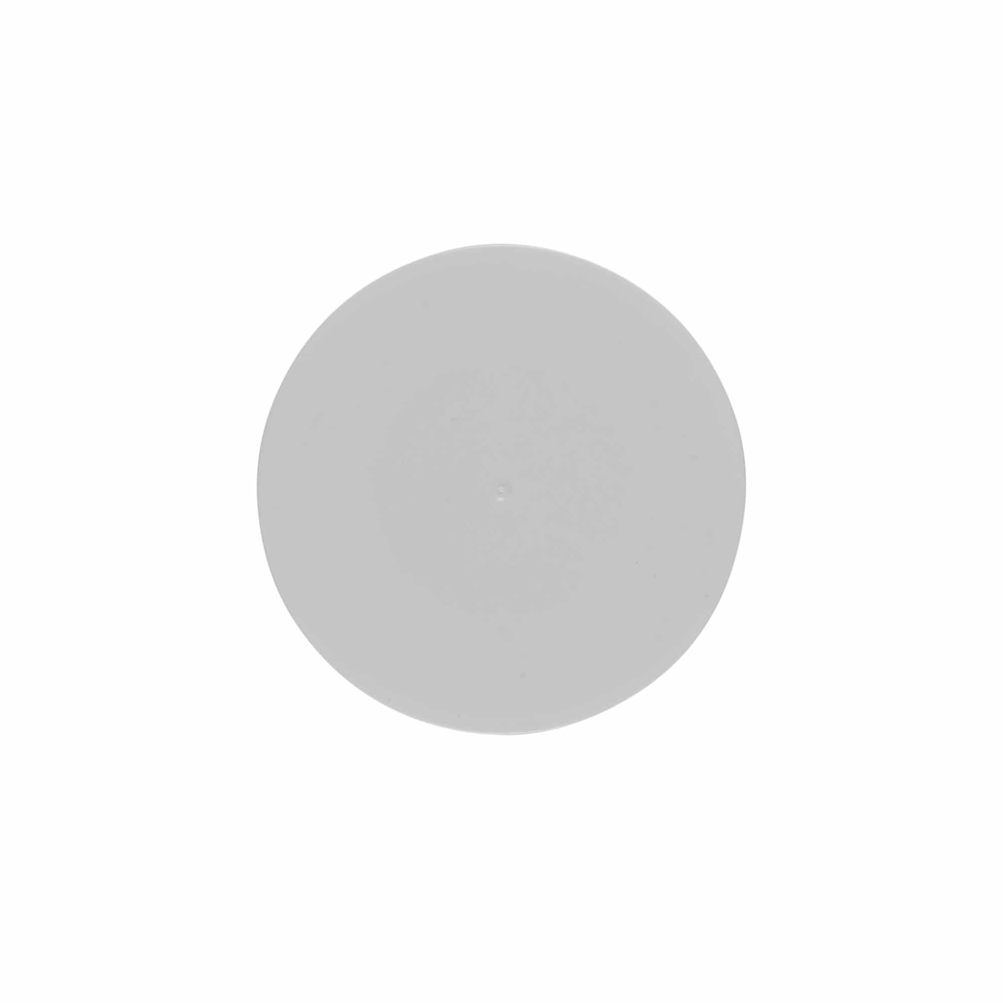 Couvertures pour 200 ml 'Bianca', plastique PP, blanc