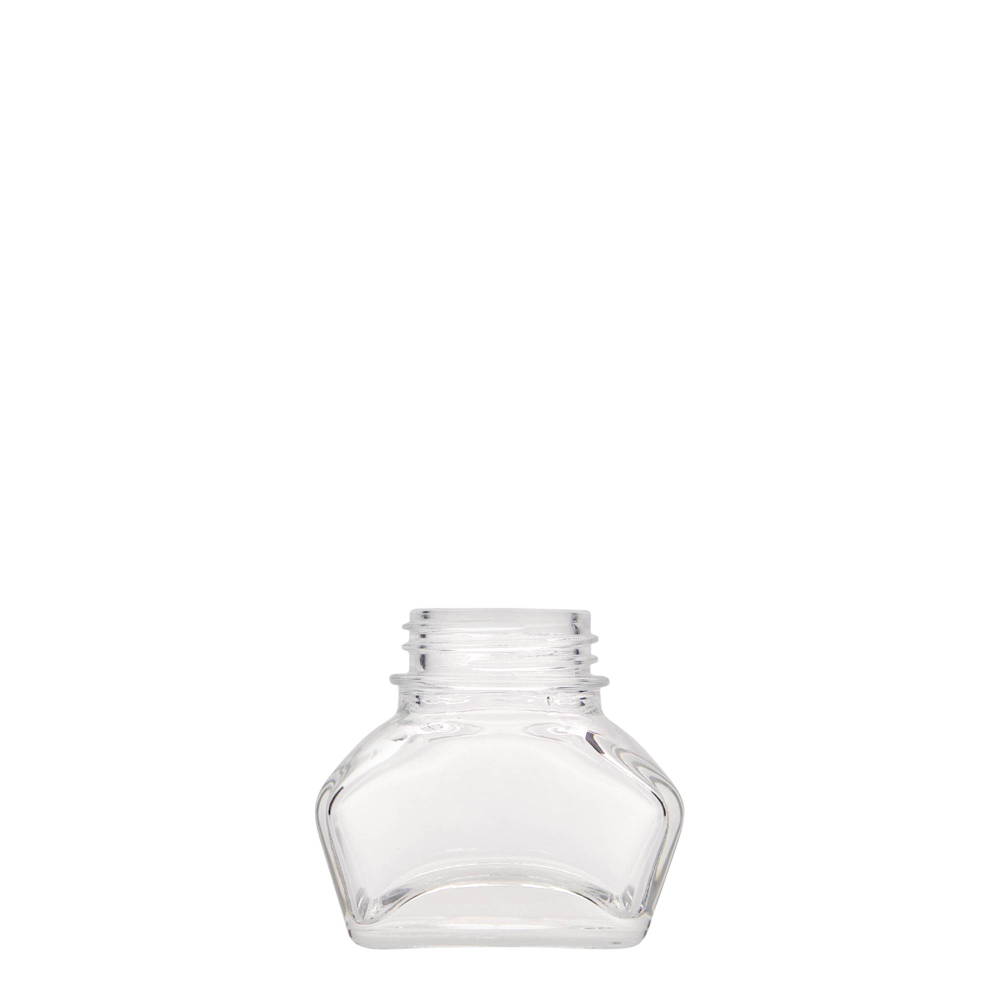 30 ml encrier, rectangulaire, ouverture : bouchon à vis