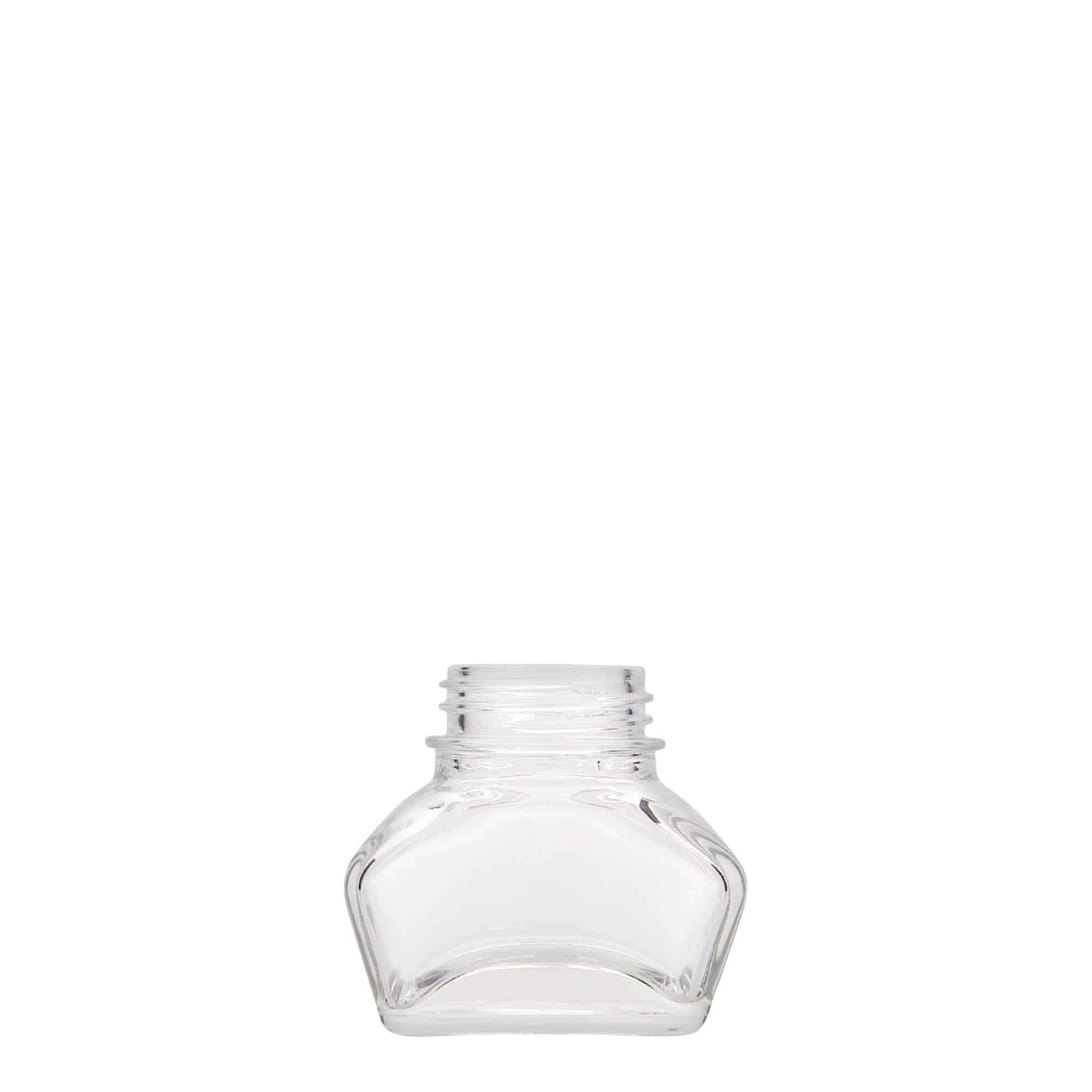 30 ml encrier, rectangulaire, ouverture : bouchon à vis