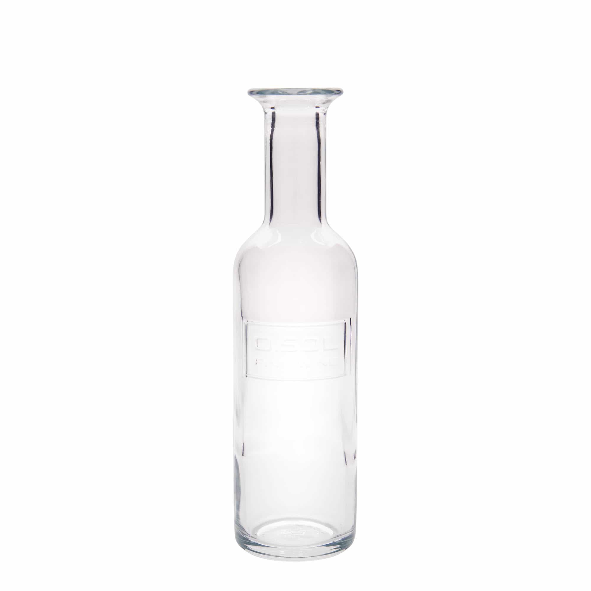 Bouteille en verre de 500 ml 'Optima Fine Wine', ouverture : bouchon en liège