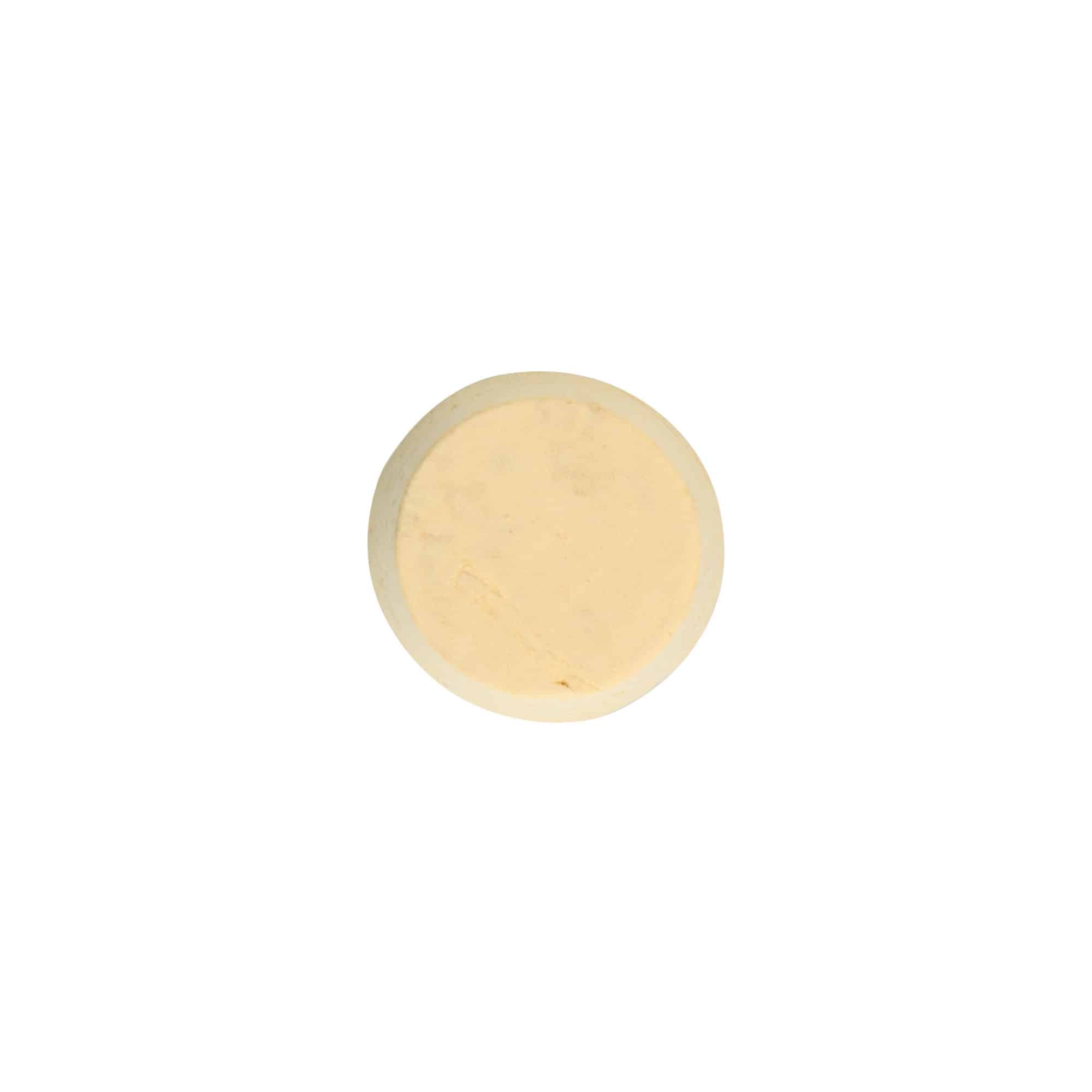 Bouchon pointu 24-28 x 27, liège compressé, beige, pour bouchage: bouchon