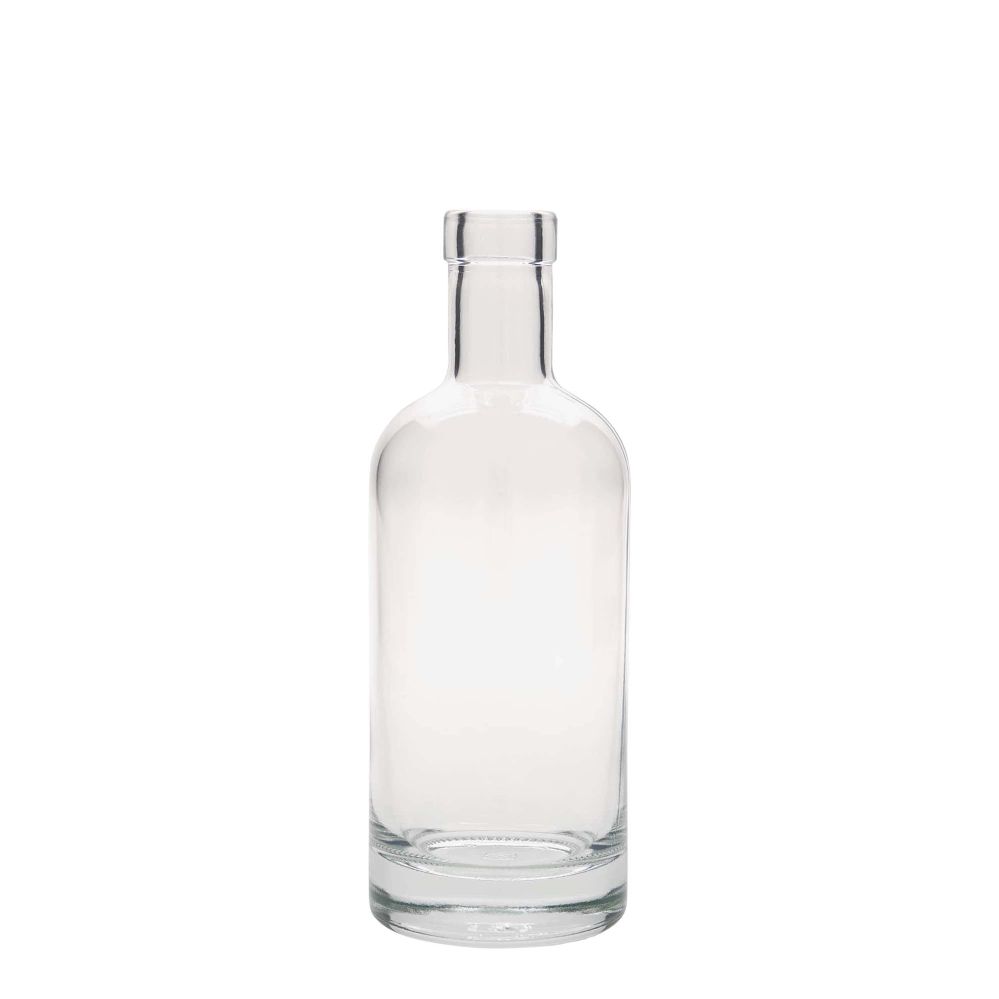 Bouteille en verre 350 ml « Linea Uno », ouverture : bouchon en liège