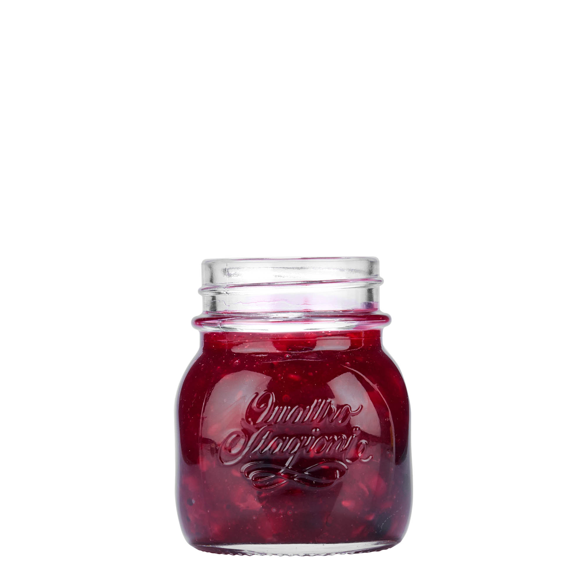 Verre 150 ml 'Quattro Stagioni', ouverture : fermeture à vis