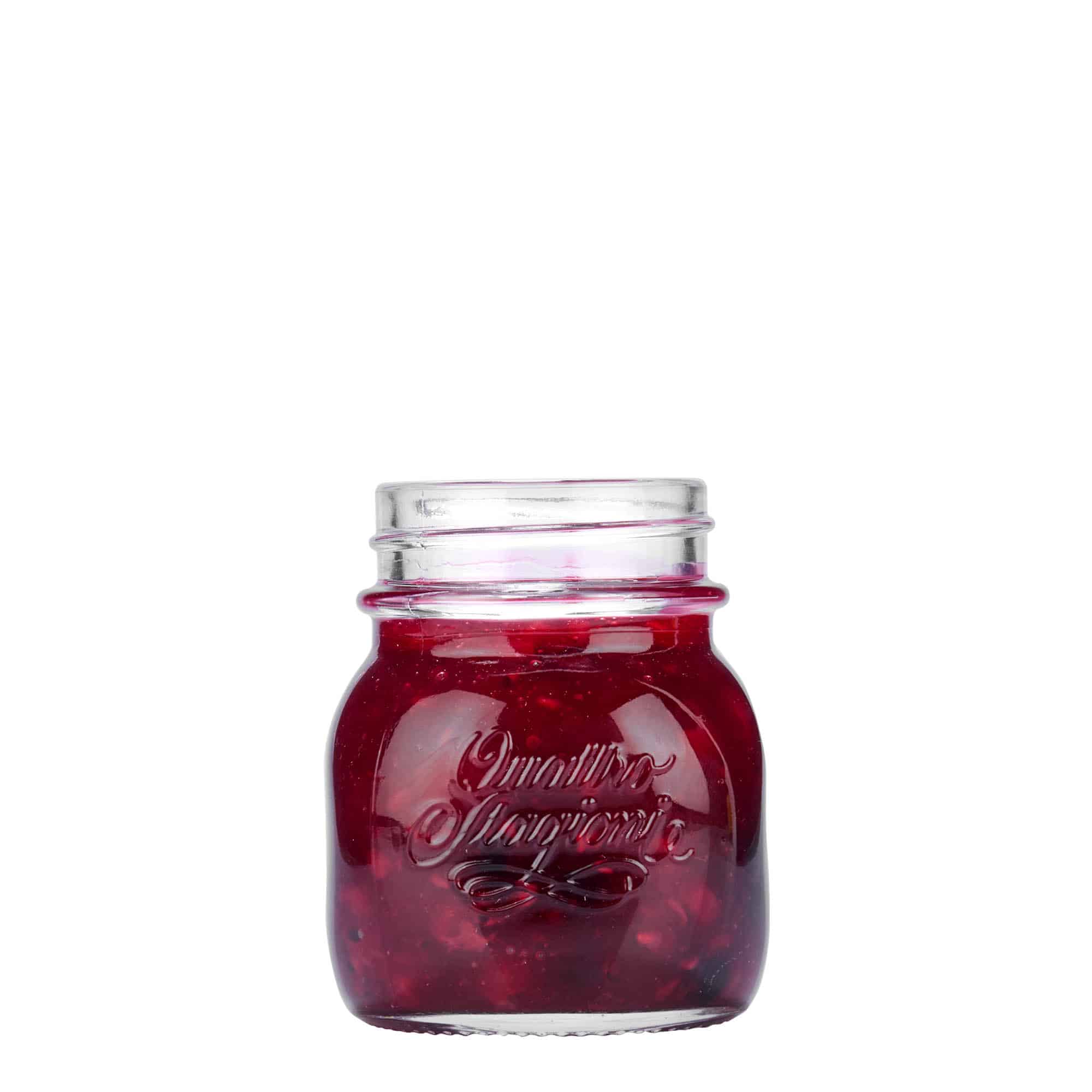 Verre 150 ml 'Quattro Stagioni', ouverture : fermeture à vis
