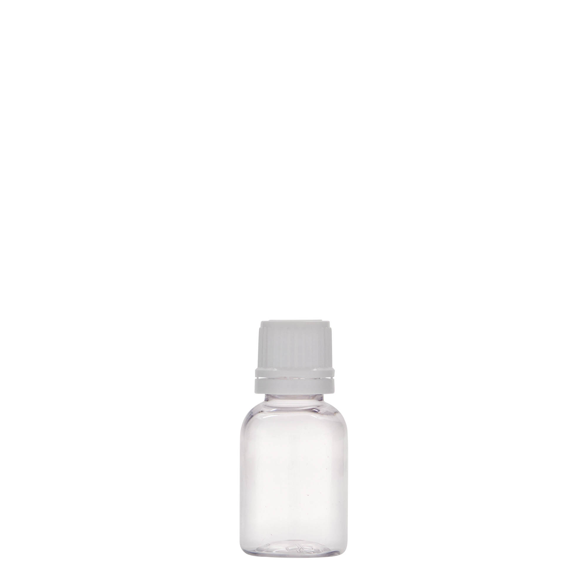 Flacon médical PET 20 ml « Easy Living », plastique, ouverture : DIN 18