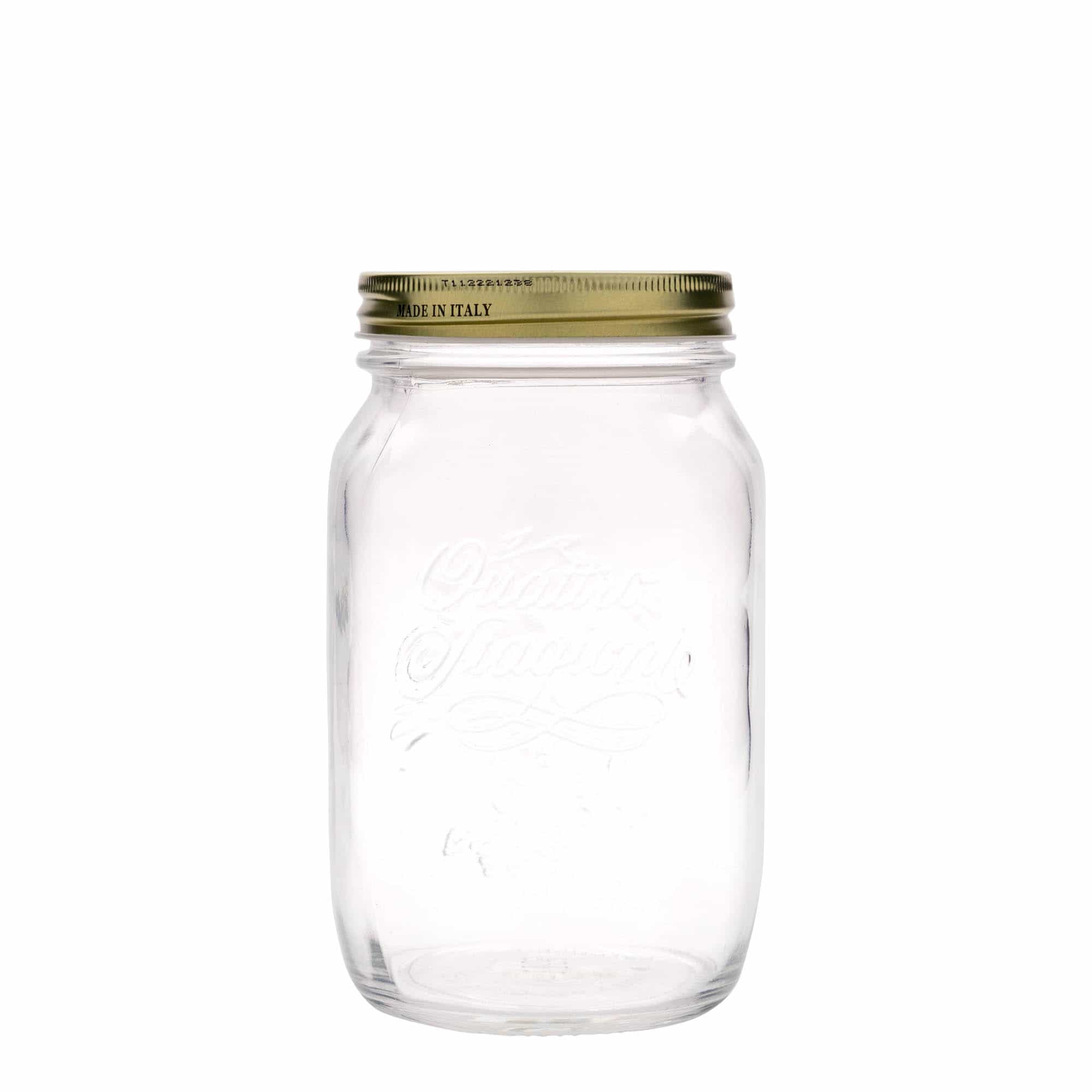 1 000 ml Verre 'Quattro Stagioni', ouverture : bouchon à vis