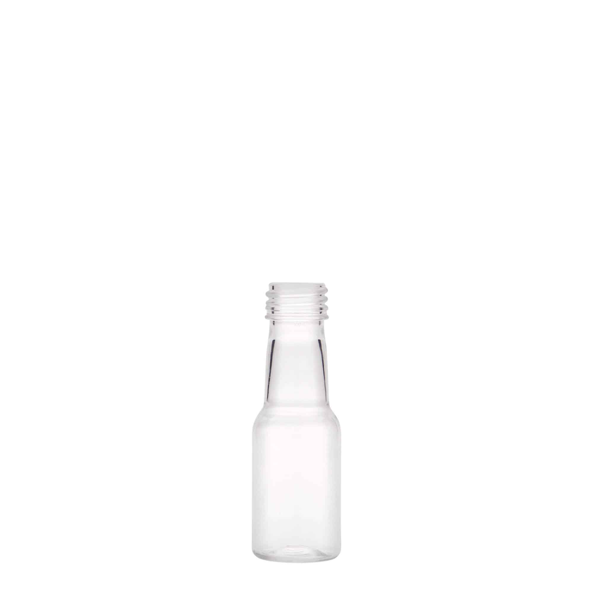 Flacon PET 20 ml 'Theo', plastique, ouverture : PP 18 Flacon PET 20 ml 'Theo', plastique, ouverture : PP 18
