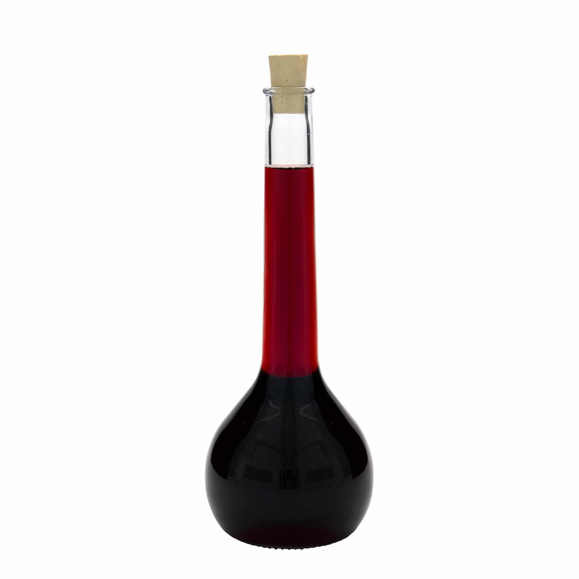 Bouteille en verre 500 ml 'Tulipano', ouverture : bouchon en liège