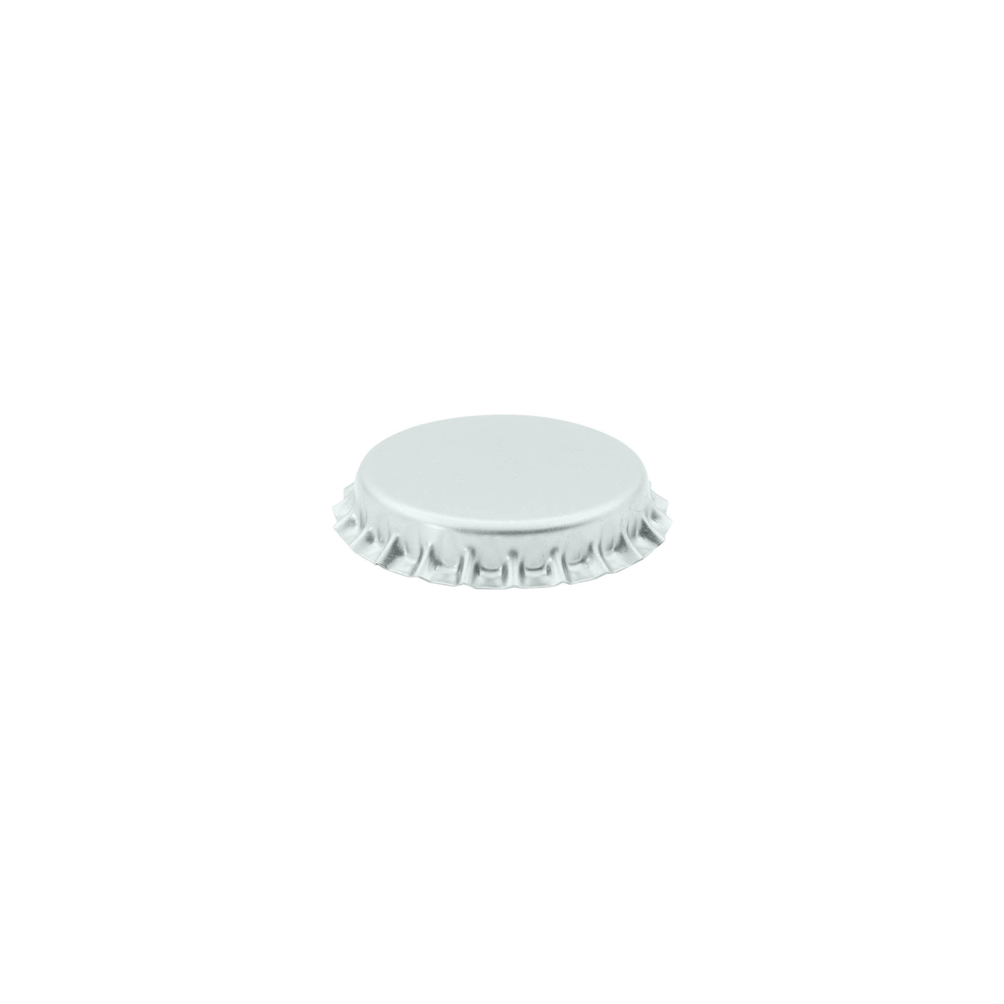 Capsules à couronne 29 mm, métal, argenté Capsules à couronne 29 mm, métal, argenté