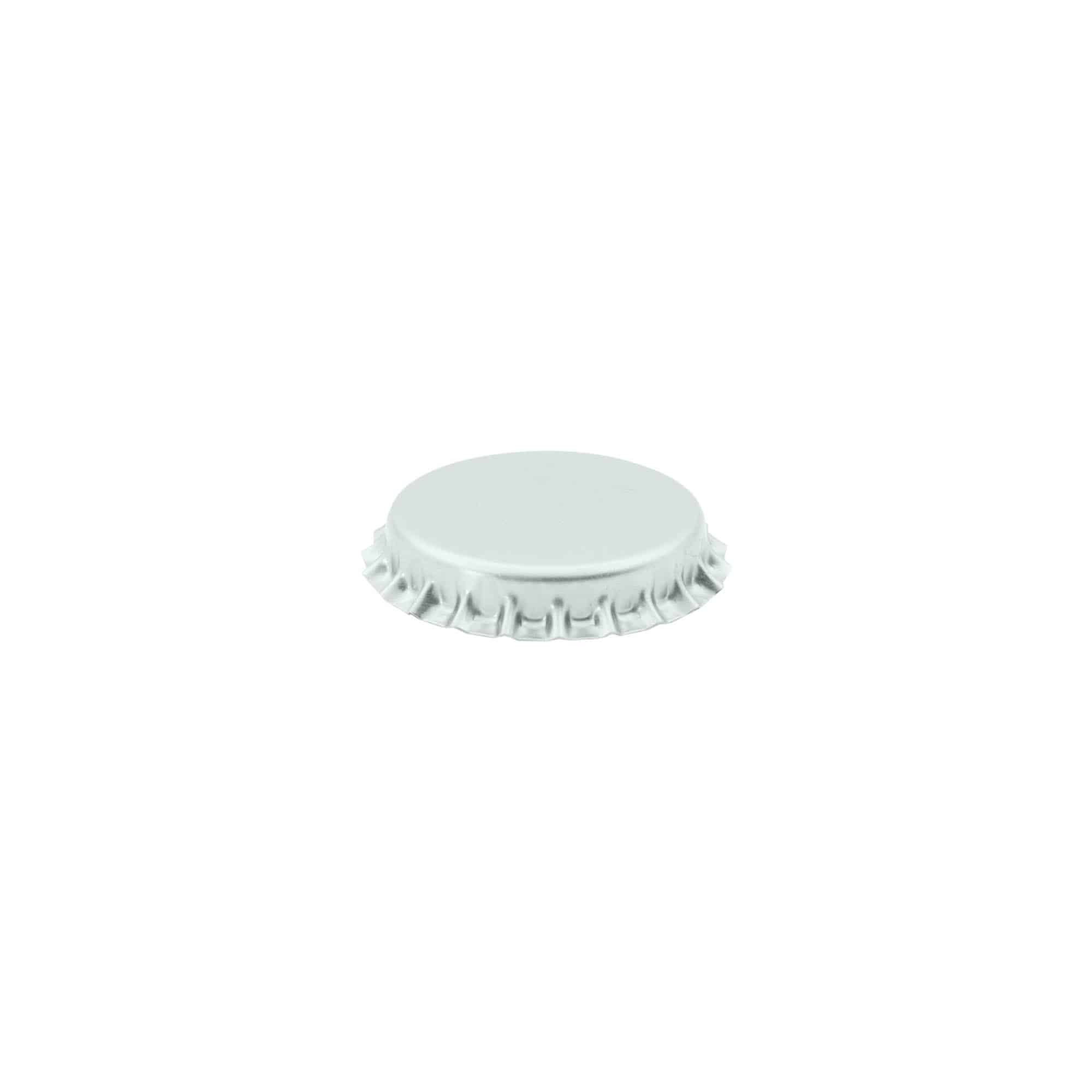 Capsules à couronne 29 mm, métal, argenté