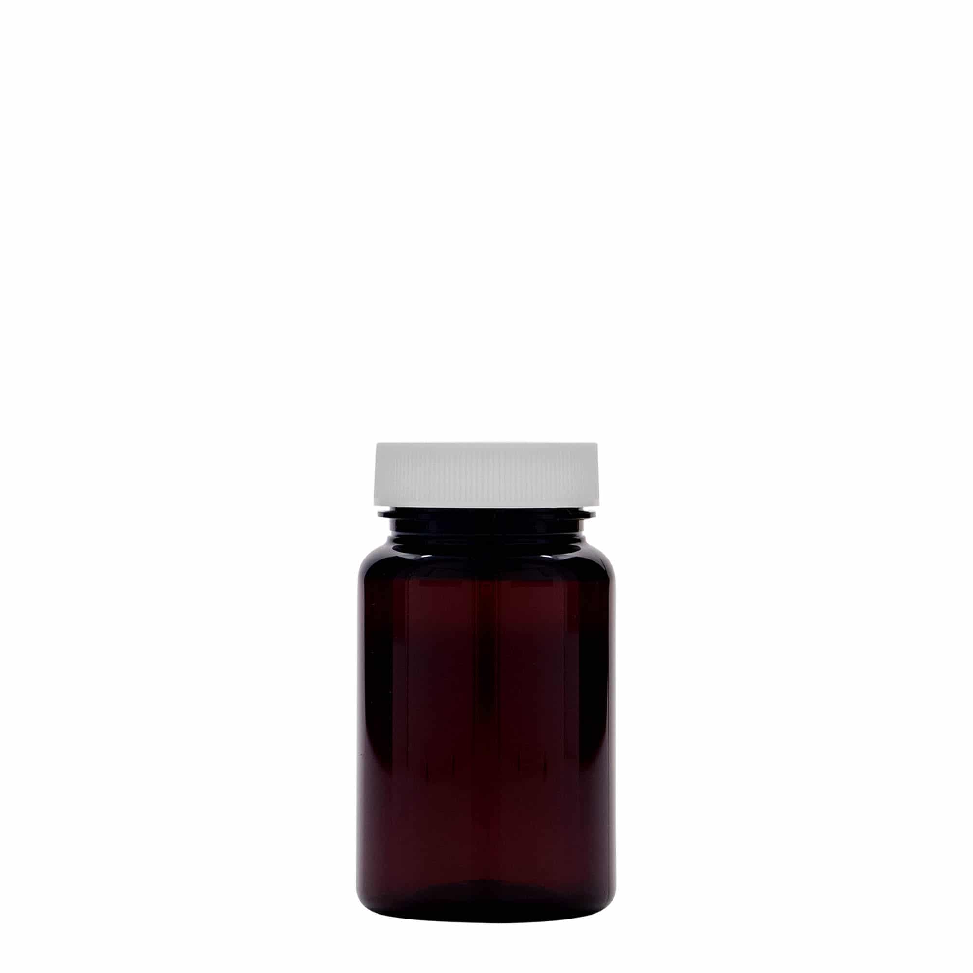 Packer en PET 75 ml, plastique, brun, bouchage: 38/400