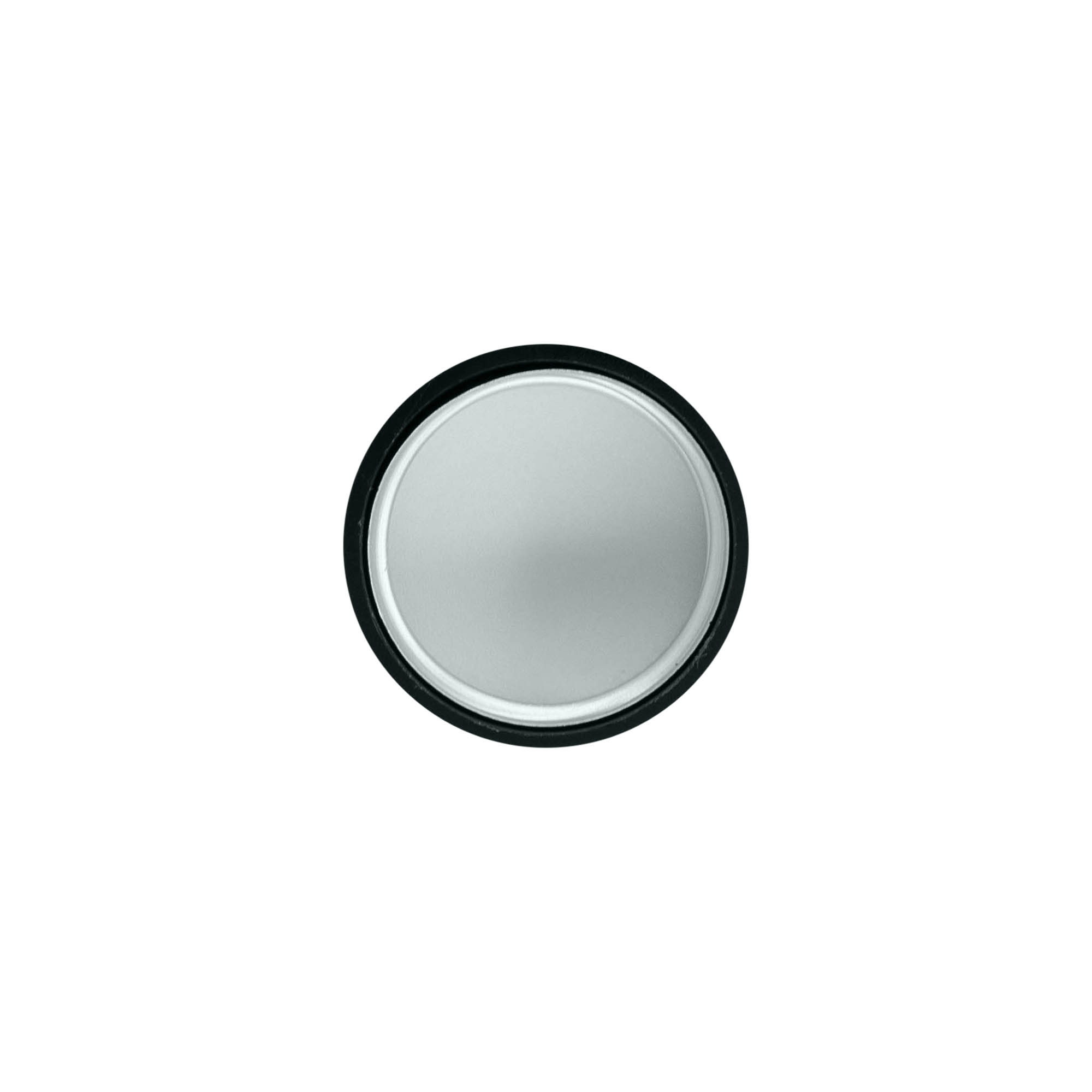 Bouchon à vis, plastique ABS, argent, pour ouverture : GPI 28/400 Bouchon à vis, plastique ABS, argent, pour ouverture : GPI 28/400