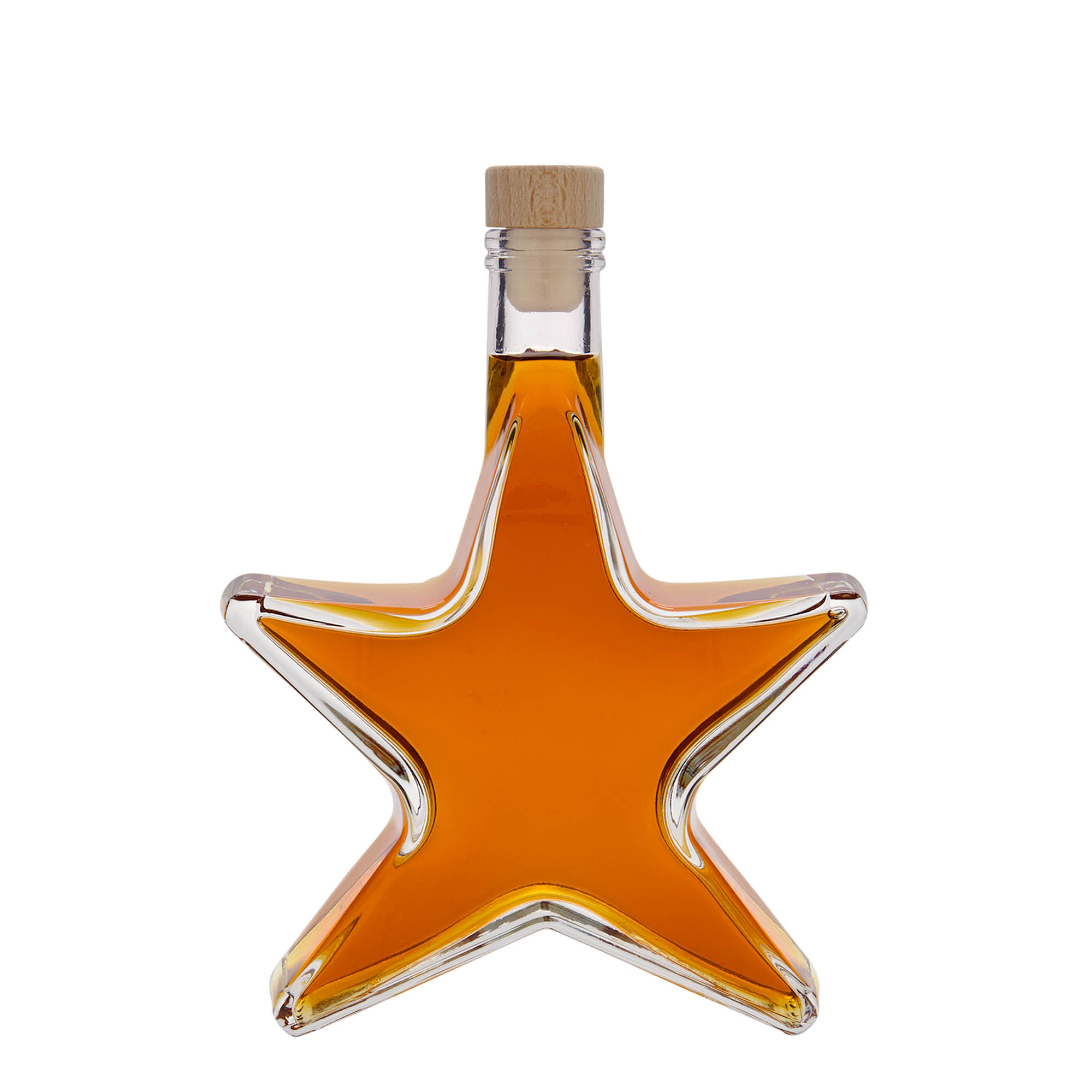 Bouteille en verre 350 ml « Étoile », ouverture : liège