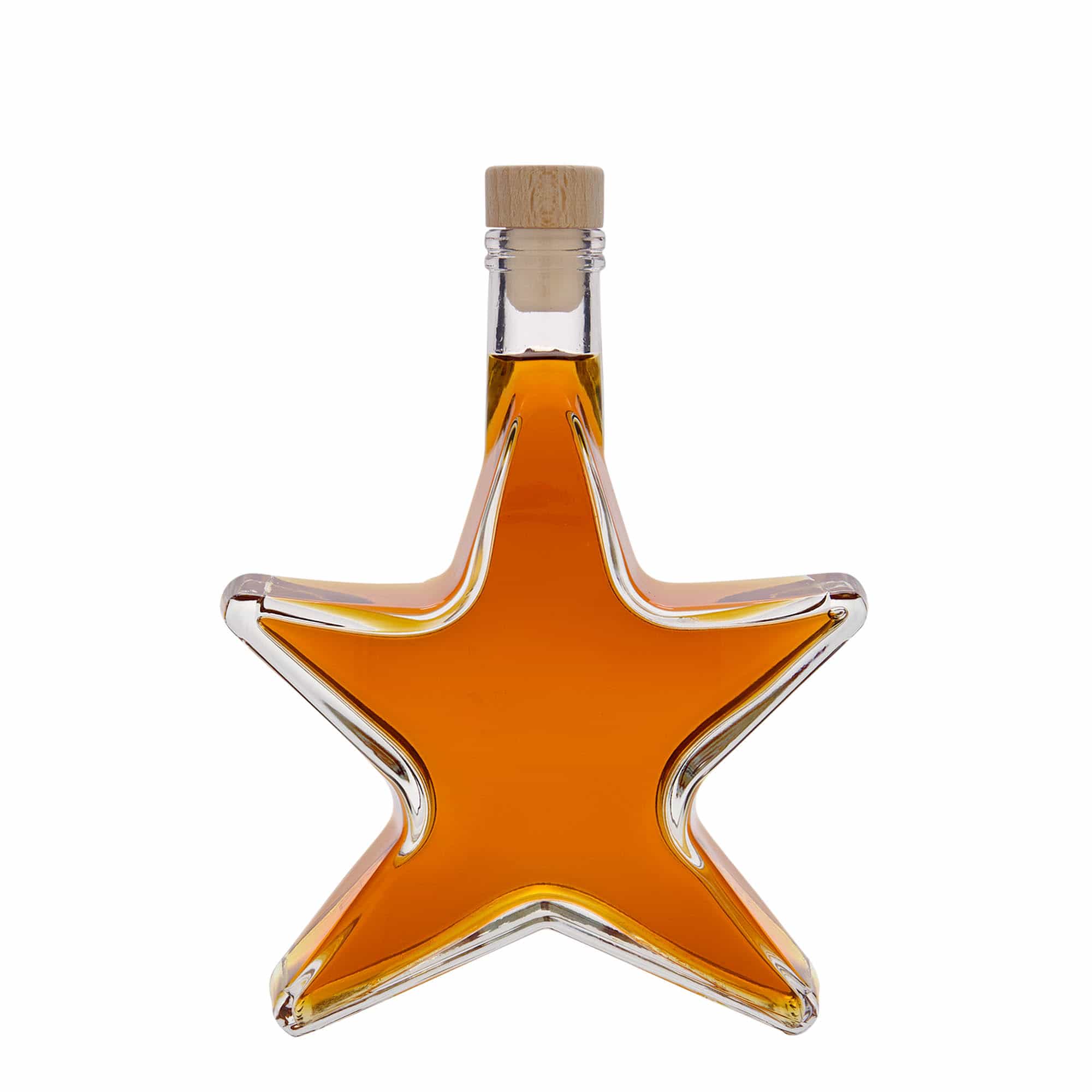 Bouteille en verre 350 ml « Étoile », ouverture : liège