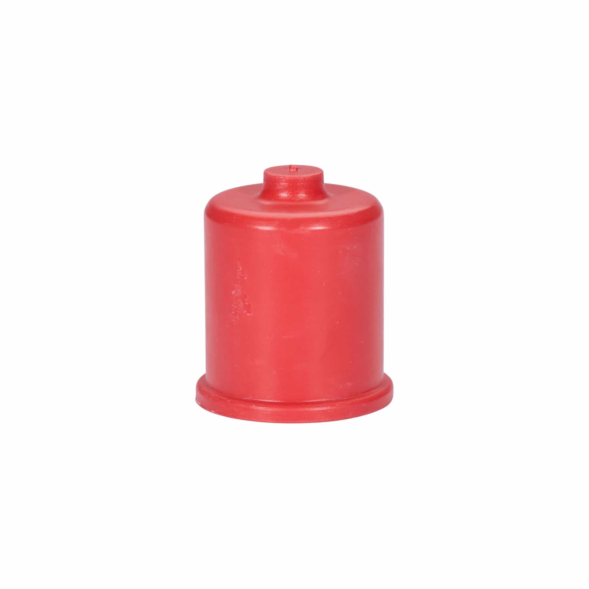 Capuchon de pont type 3, caoutchouc, rouge