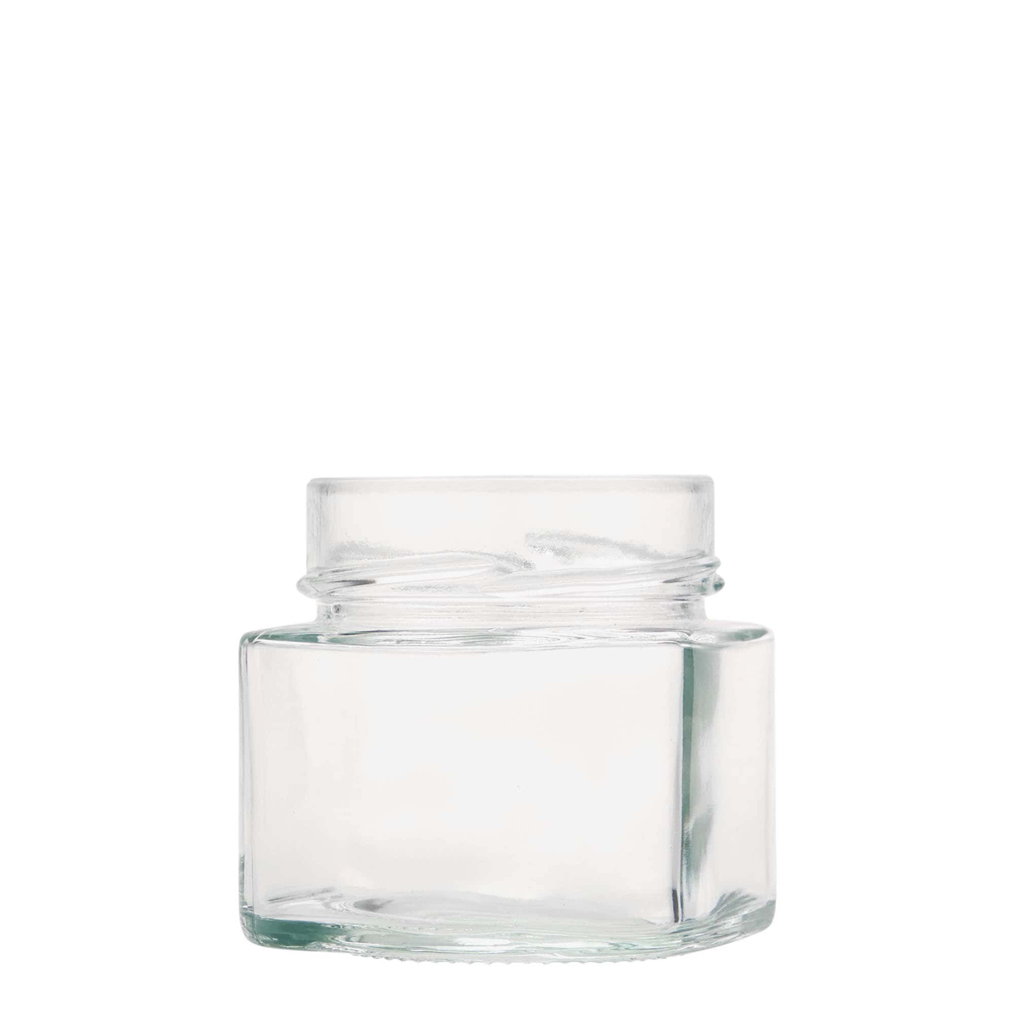 212 ml Verre carré 'Kimba', ouverture : Extra-Deep-Twist-Off (EDTO 70)