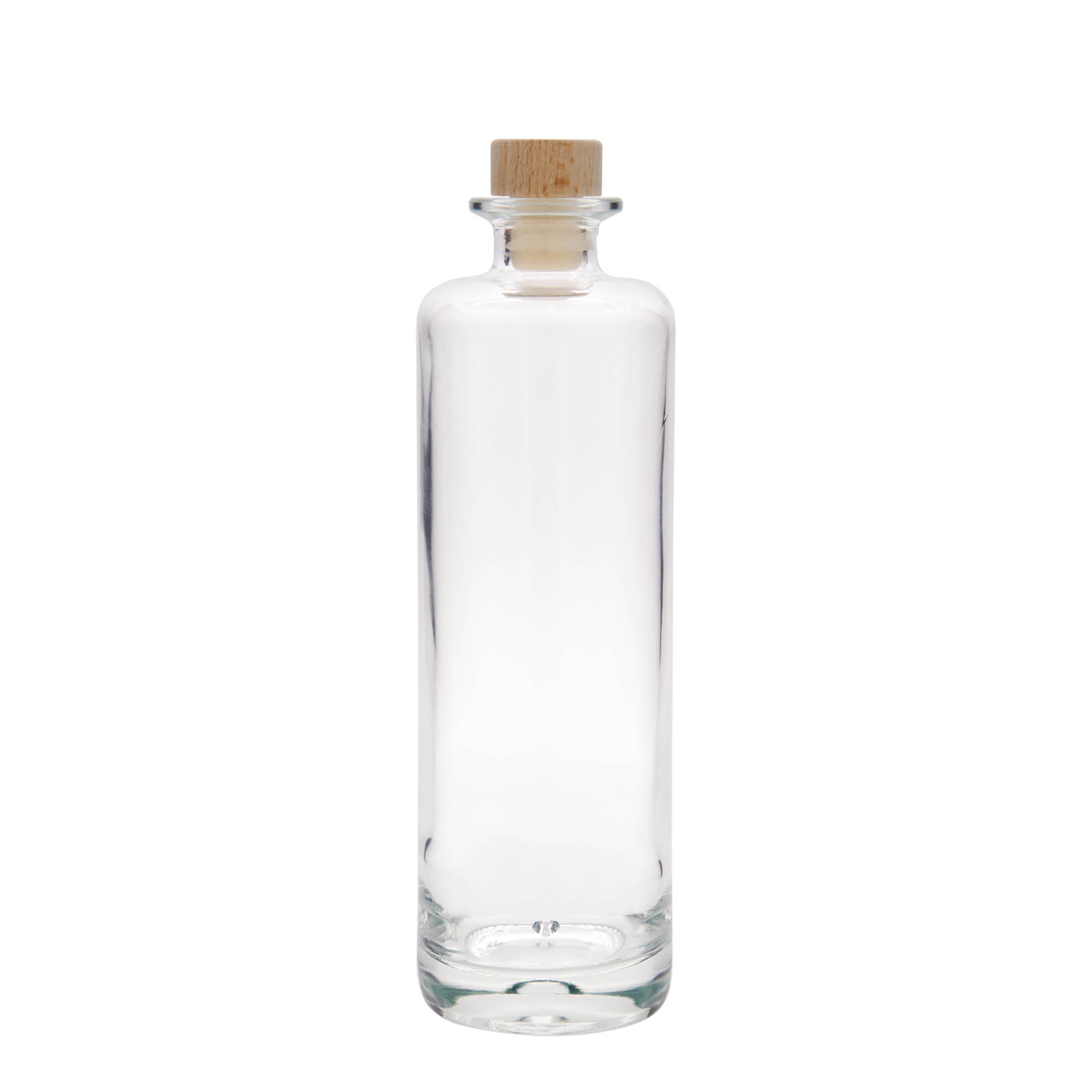 Bouteille en verre 500 ml 'Alberto', ouverture : bouchon en liège Bouteille en verre 500 ml 'Alberto', ouverture : bouchon en liège