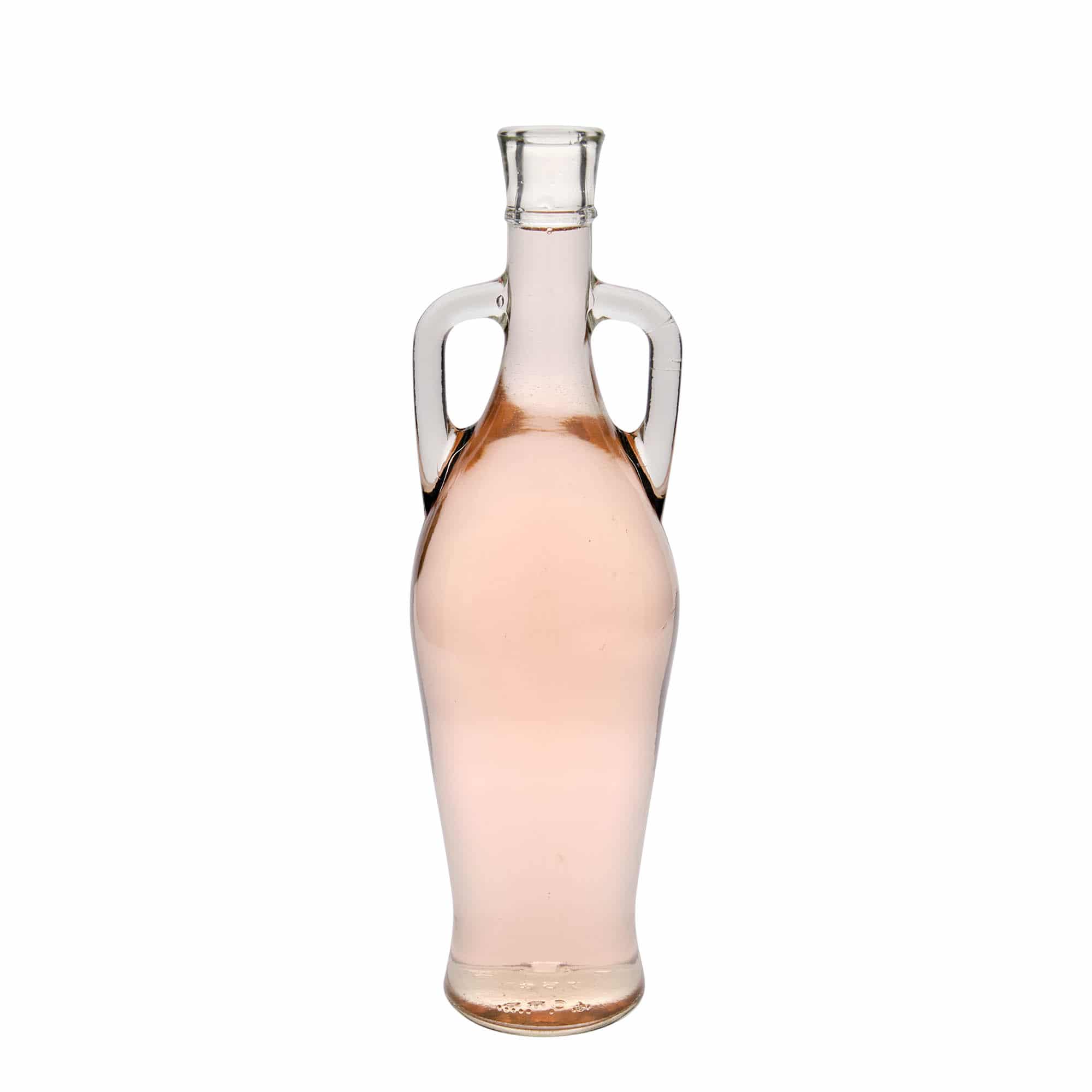 Bouteille en verre de 750 ml « Amphore », ouverture : bouchon en liège