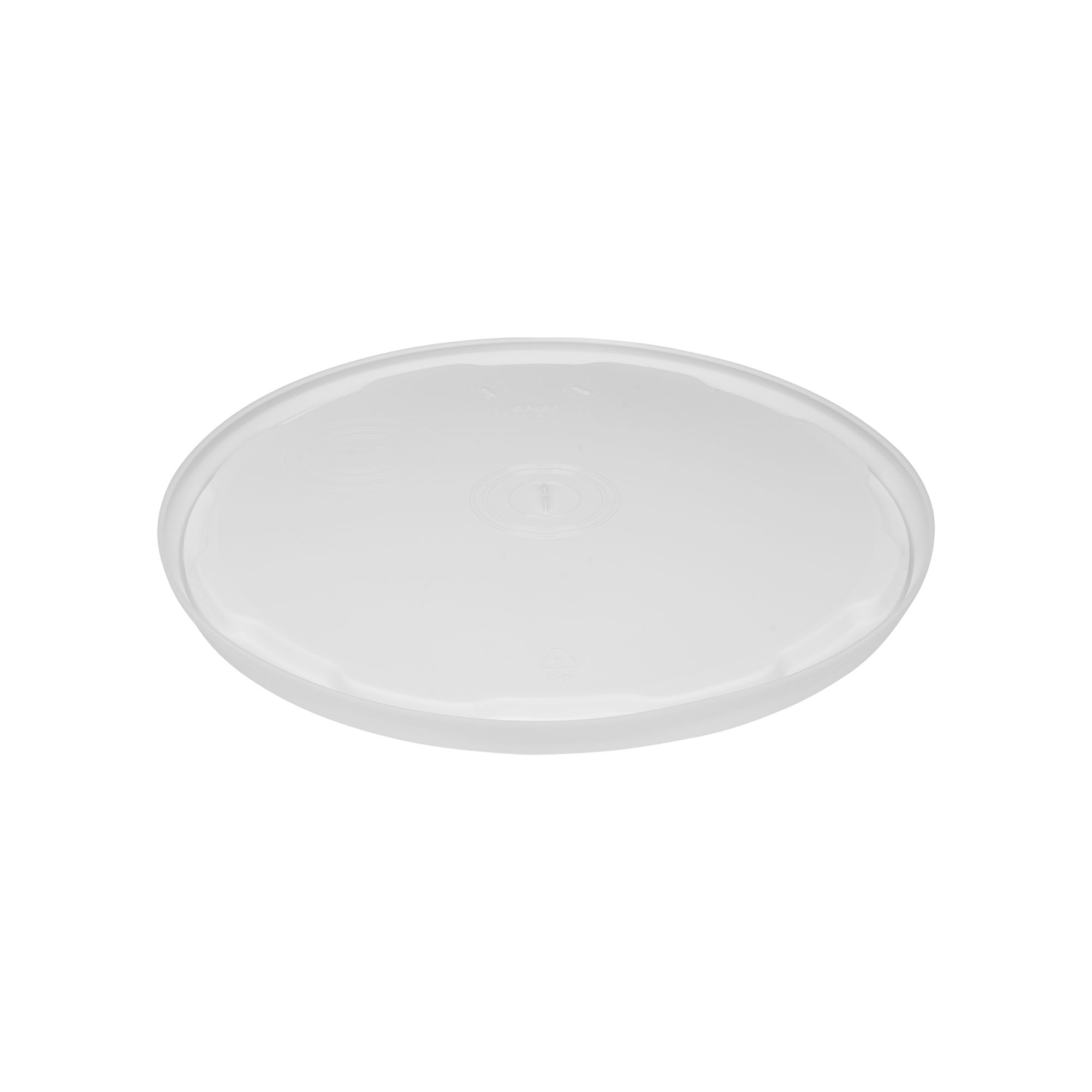 Couvercle pour seau de 10 l, plastique PP, blanc