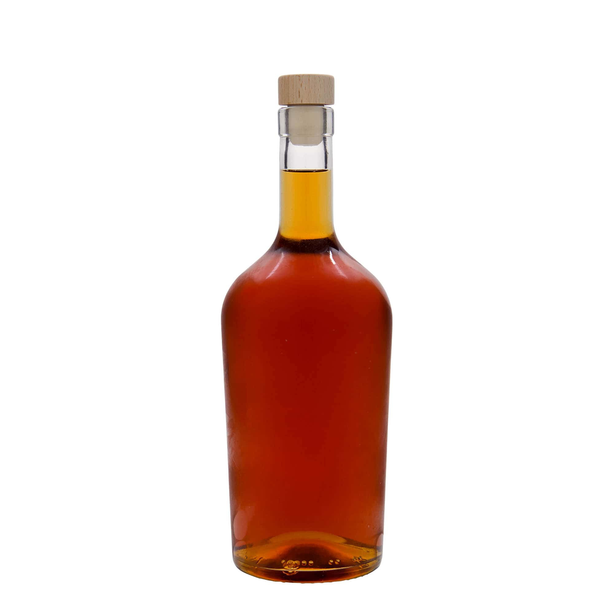 Bouteille en verre 700 ml 'Margarethe', ouverture : bouchon en liège