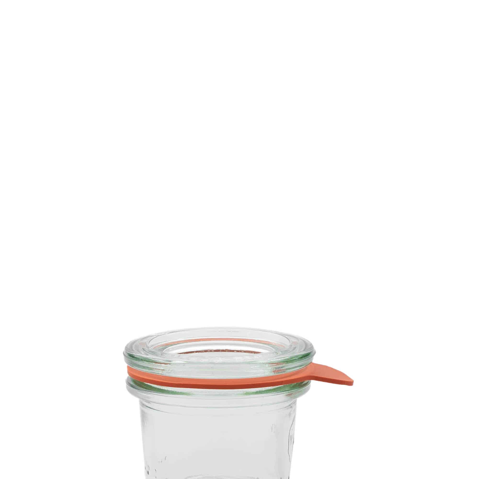 Anneau de mise en conserve WECK RR40, rouge, ouverture : bord rond