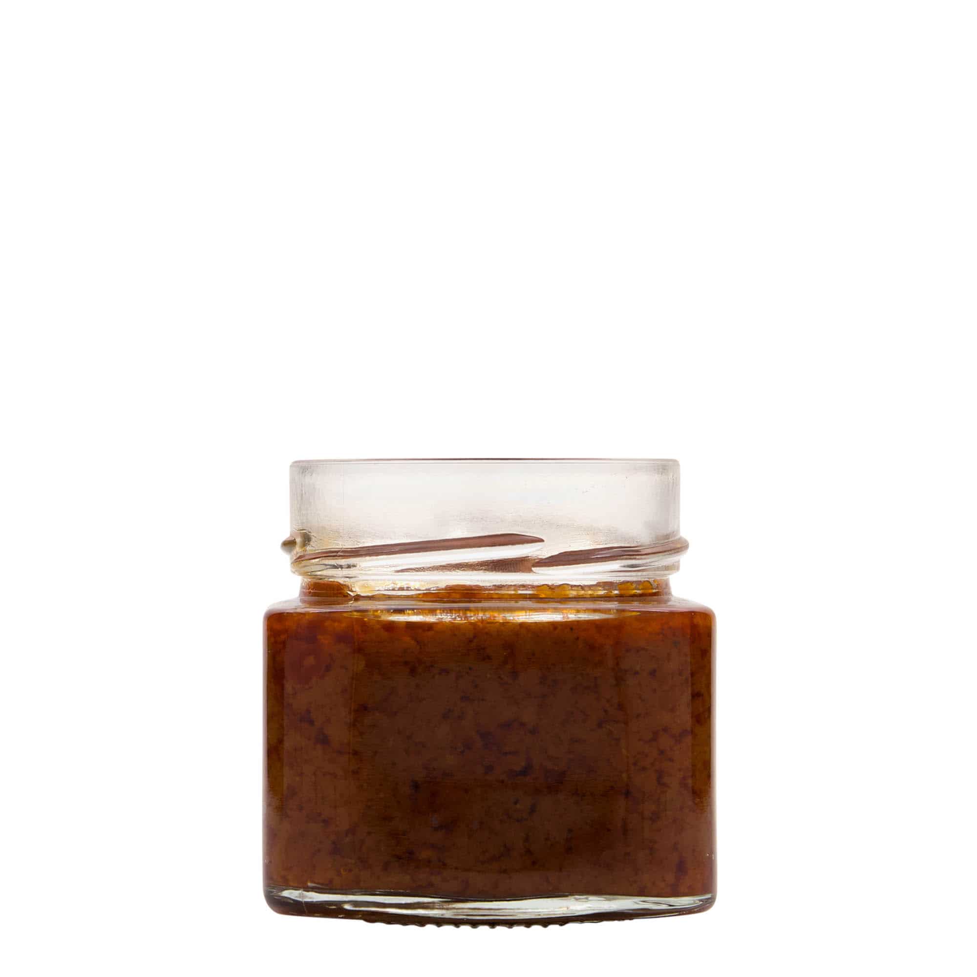 212 ml Verre carré 'Kimba', ouverture : Extra-Deep-Twist-Off (EDTO 70)