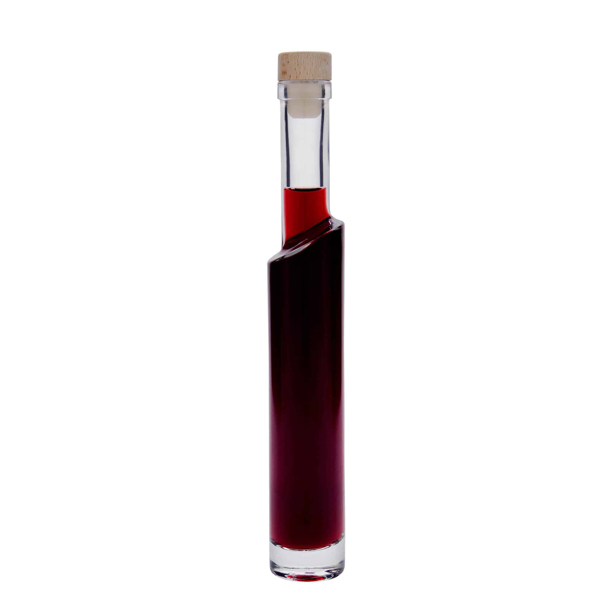 Flacon en verre 200 ml « Feeling », ouverture : bouchon en liège