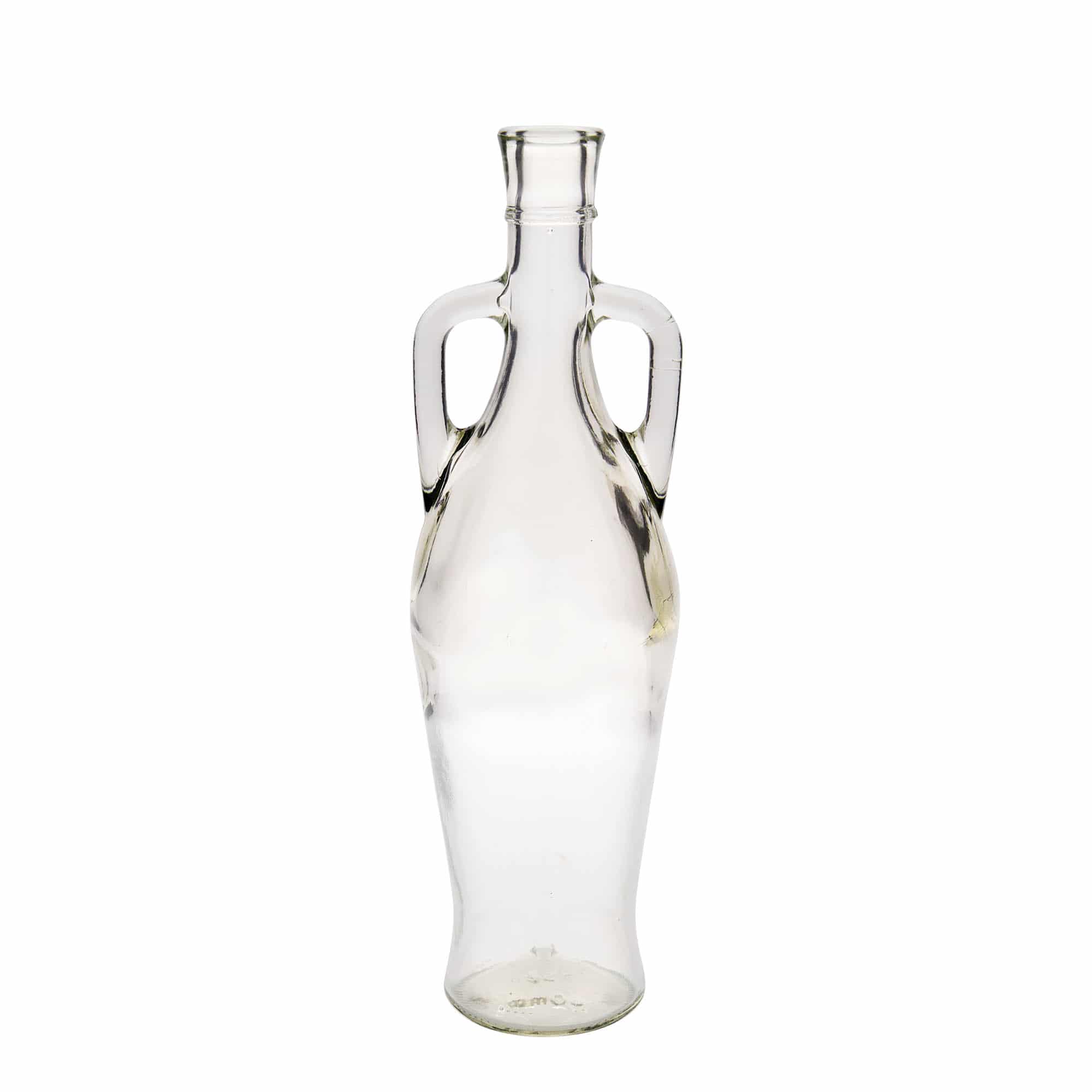 Bouteille en verre de 750 ml « Amphore », ouverture : bouchon en liège