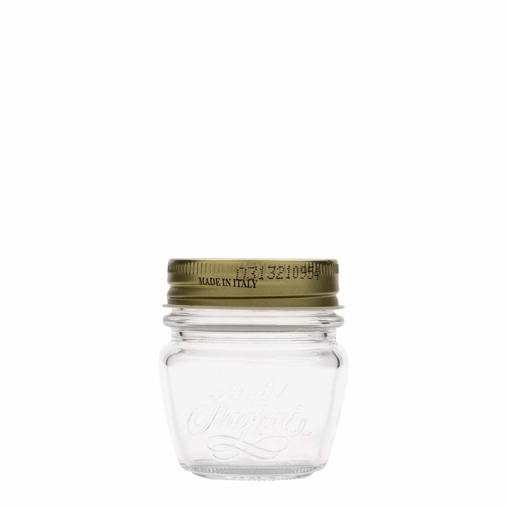 Bocal décoratif 80 ml 'Quattro Stagioni', bouchage: Bougage à vis