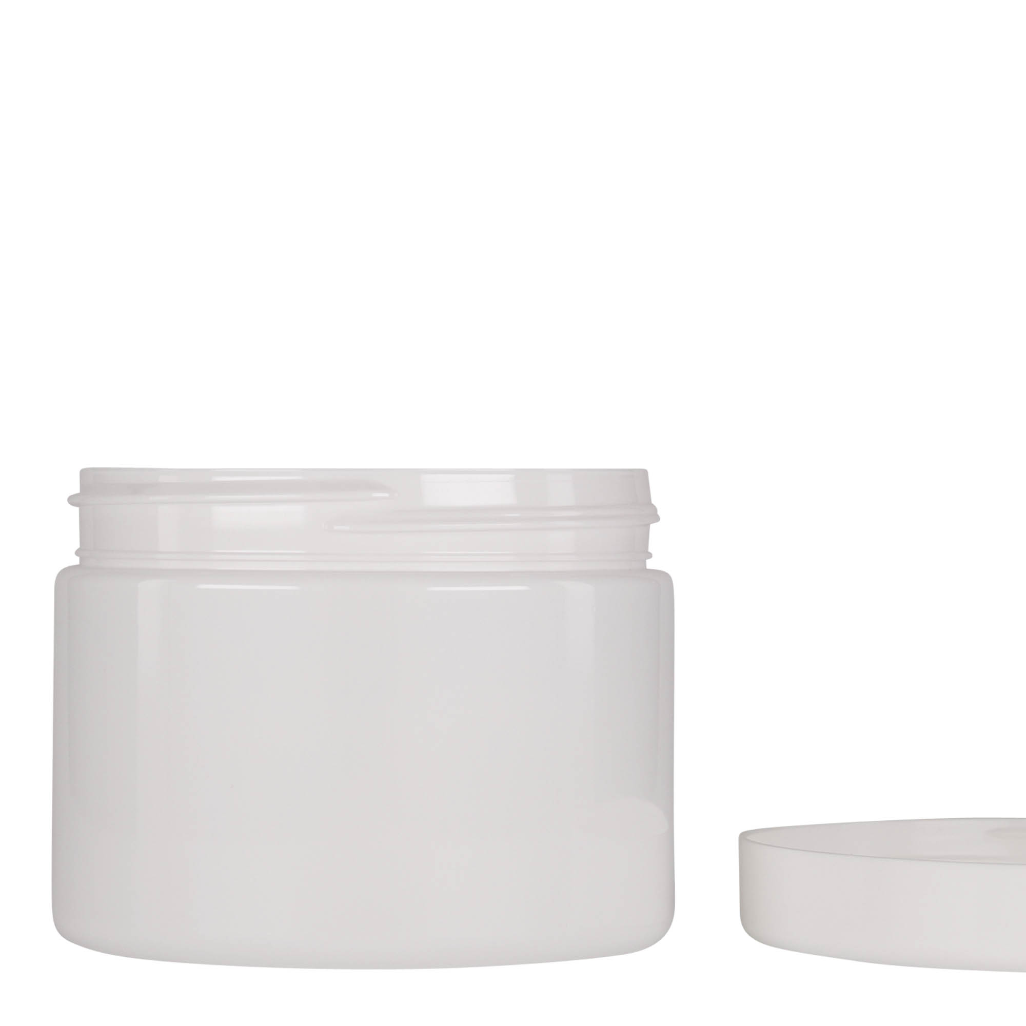 500 ml boîte PET 'Isabella', blanche, ouverture : 100/400