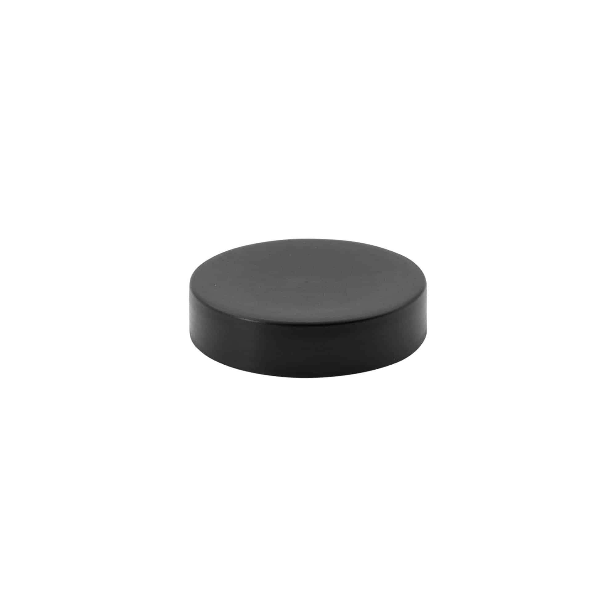 Bouchon à vis pour 50 ml 'Antonella', plastique PP, noir