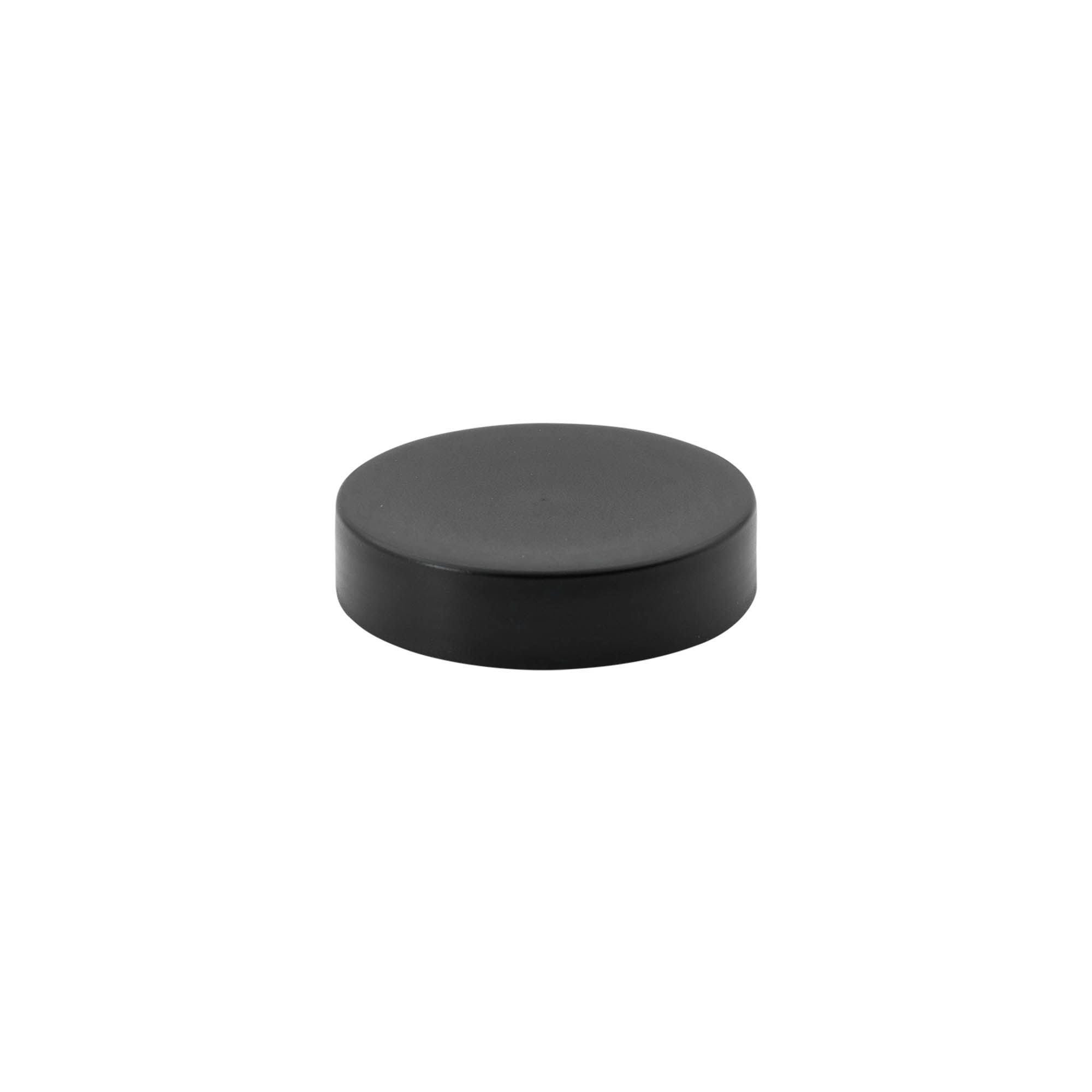 Bouchon à vis pour 50 ml 'Antonella', plastique PP, noir Bouchon à vis pour 50 ml 'Antonella', plastique PP, noir