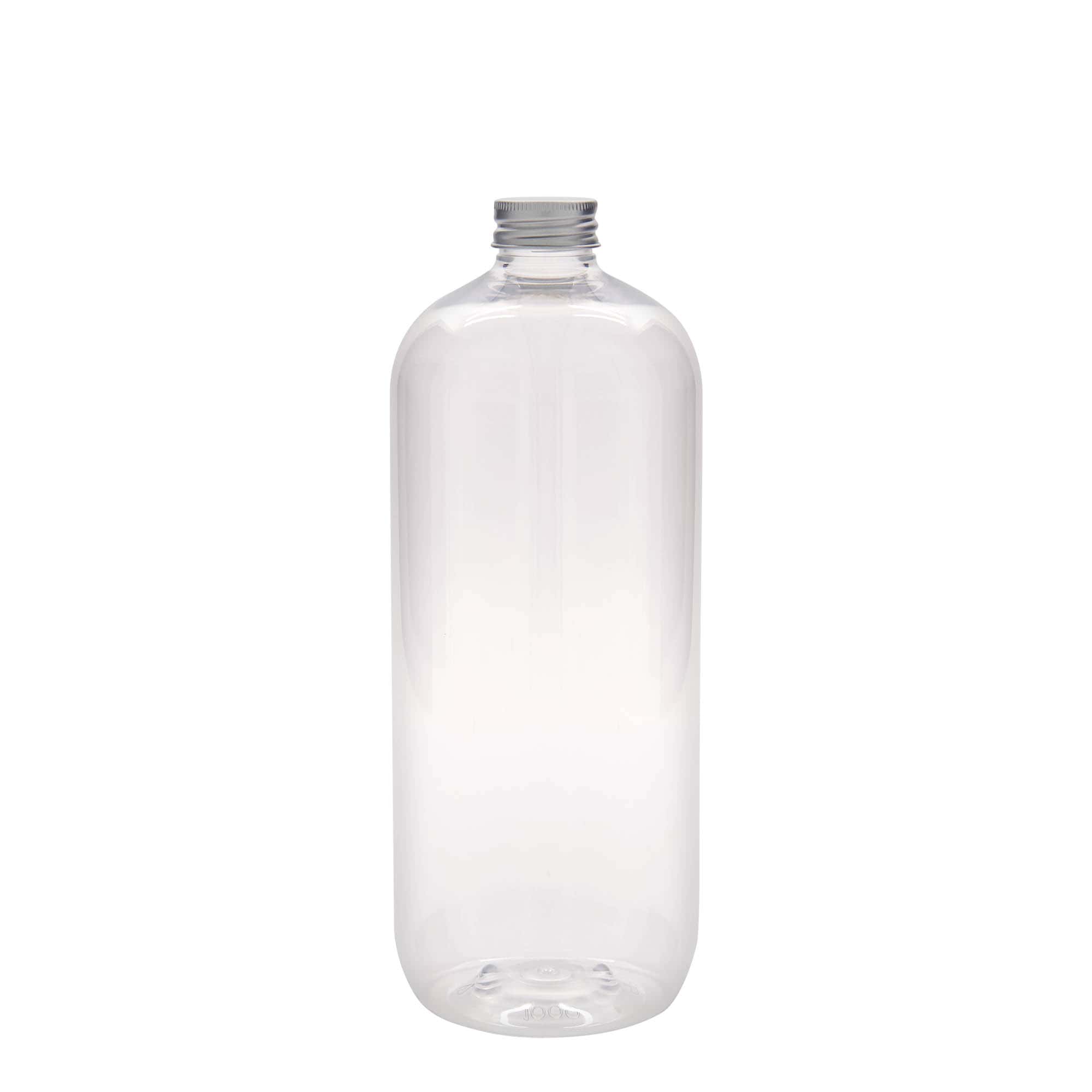 Bouteille en PET 1 000 ml 'Boston', plastique, bouchage: 28/410