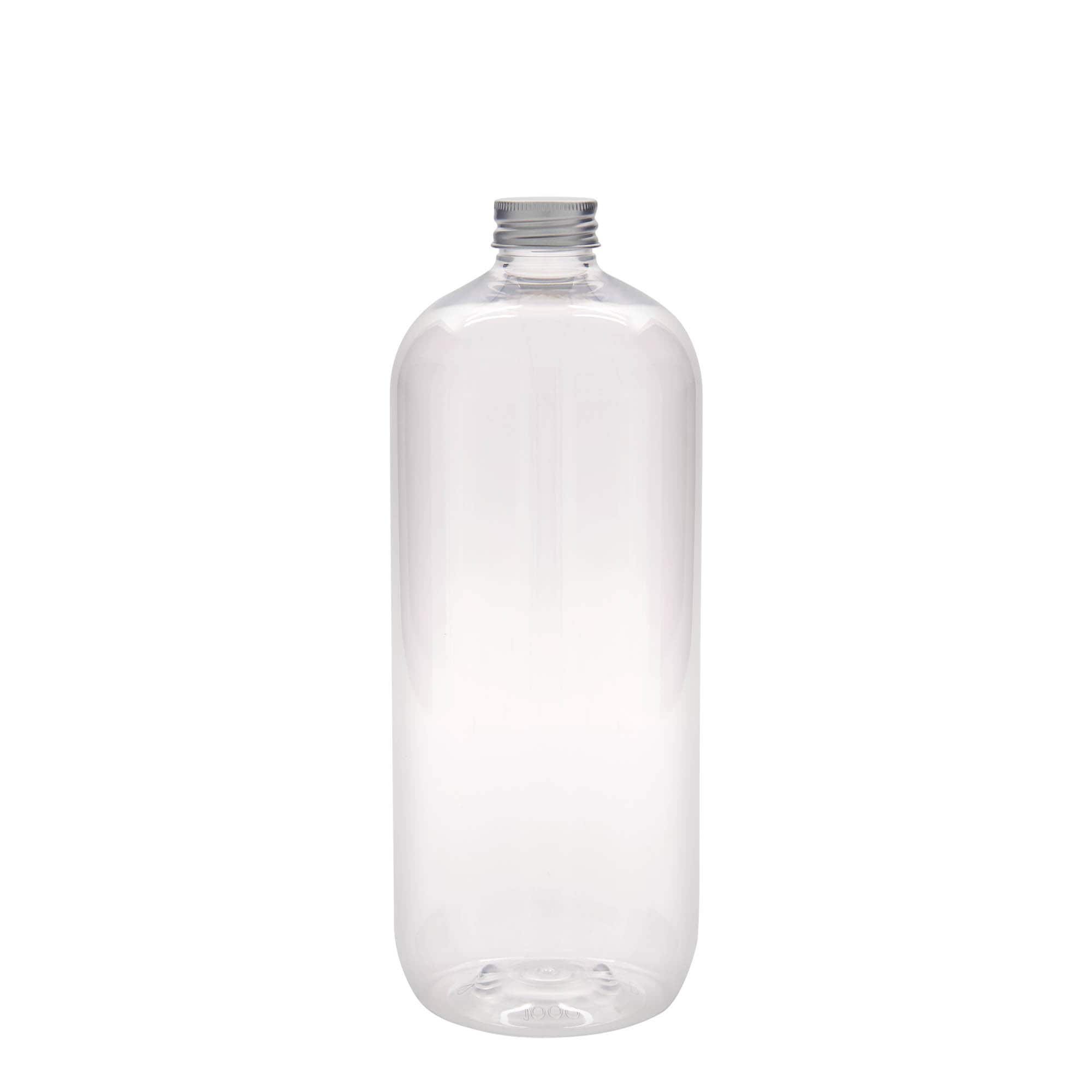 Bouteille PET 1 000 ml 'Boston', plastique, ouverture : 28/410