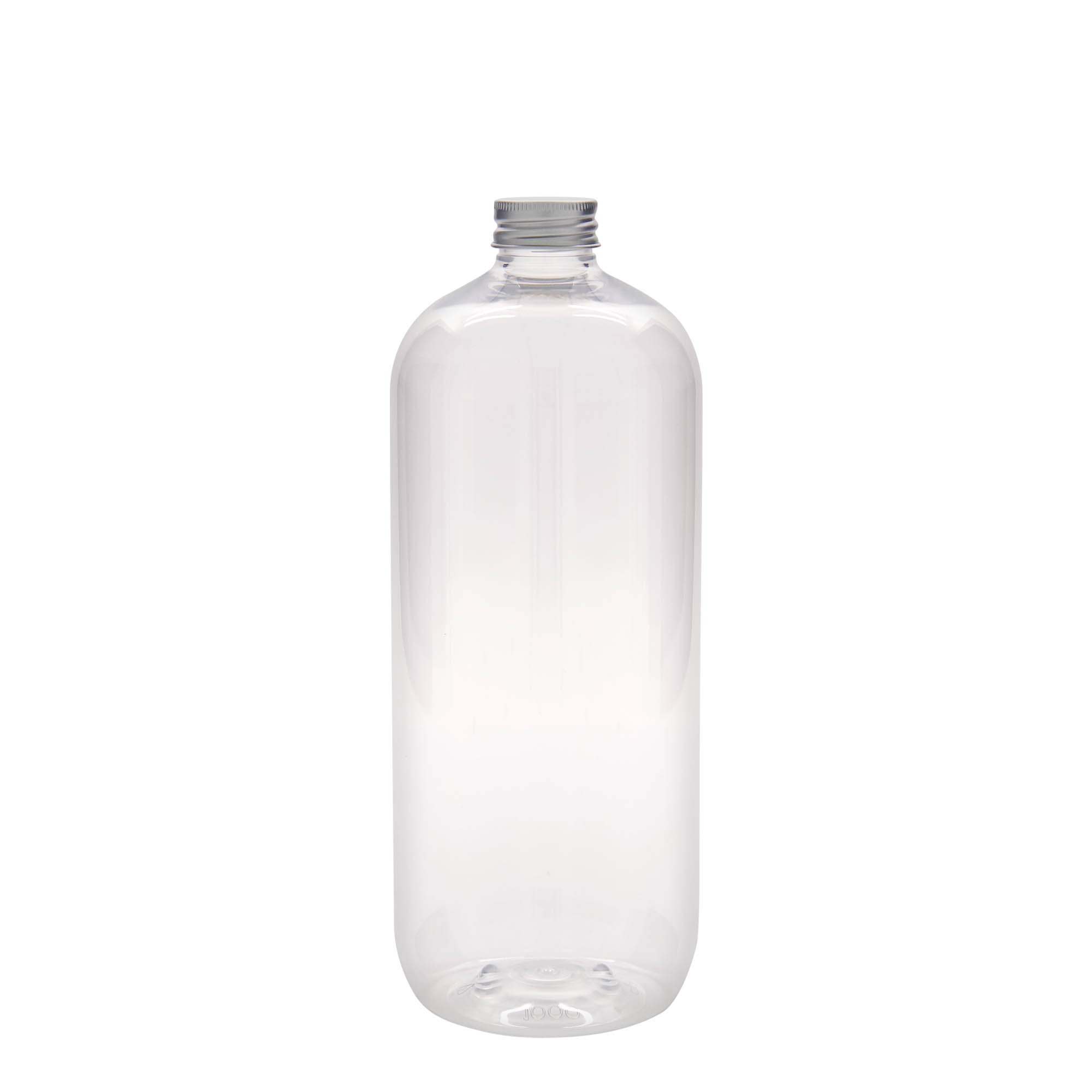 Bouteille PET 1 000 ml 'Boston', plastique, ouverture : 28/410 Bouteille PET 1 000 ml 'Boston', plastique, ouverture : 28/410