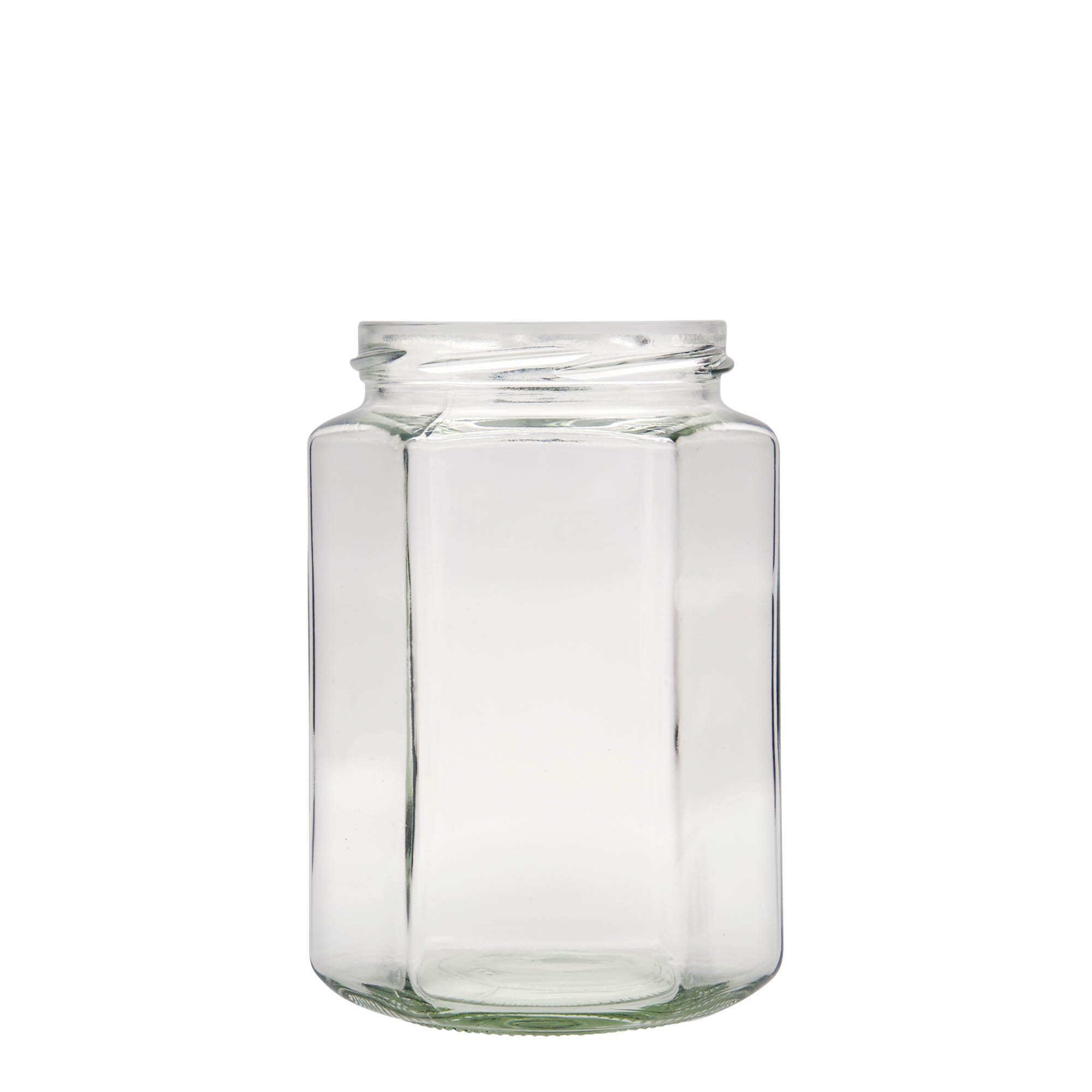 770 ml verre hexagonal, ouverture : Twist-Off (TO 82)