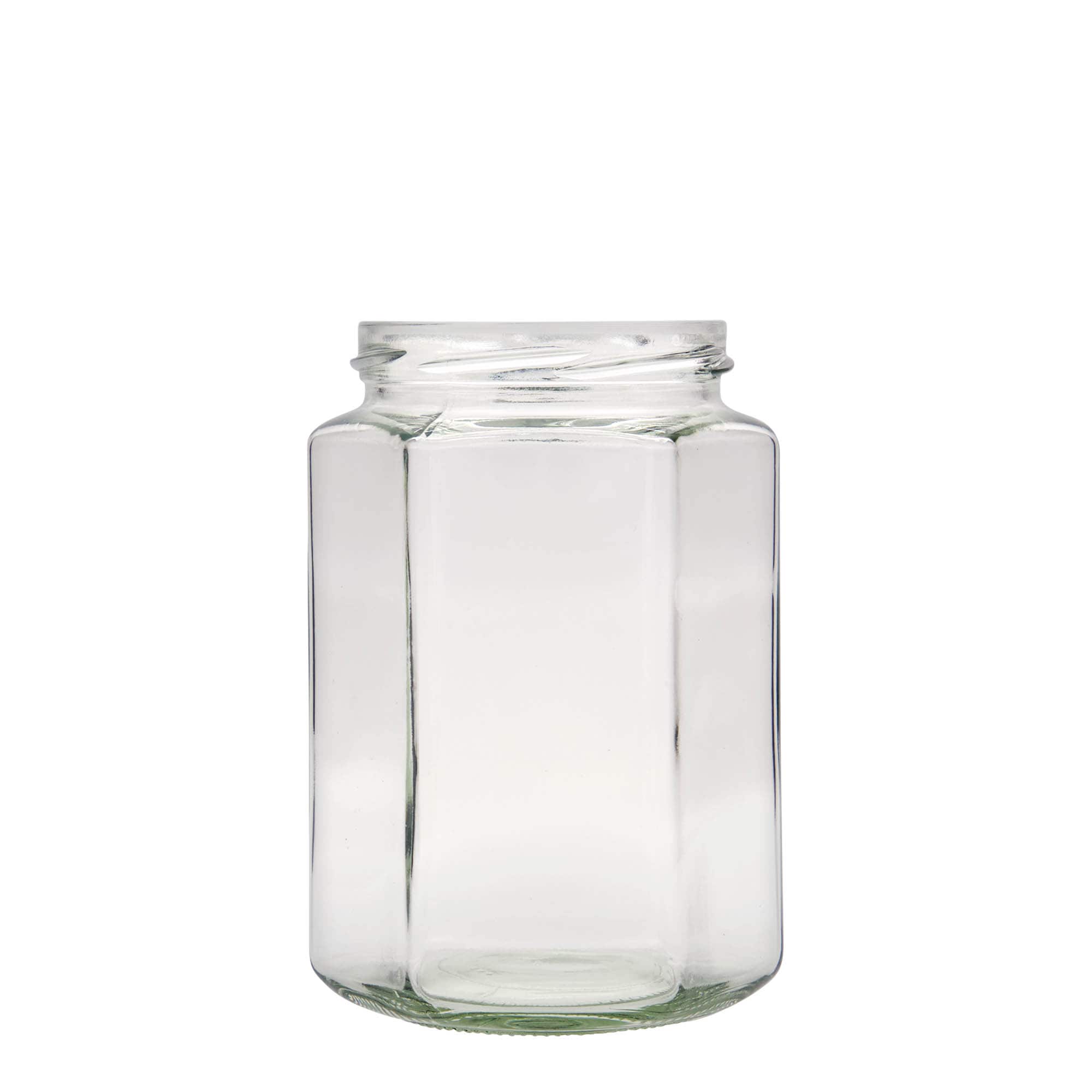 770 ml verre hexagonal, ouverture : Twist-Off (TO 82)