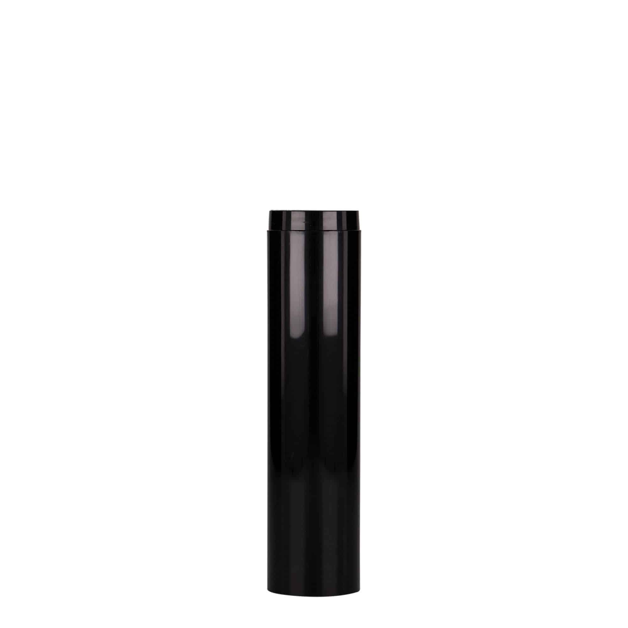Flacon airless 50 ml 'Micro', plastique PP, noir