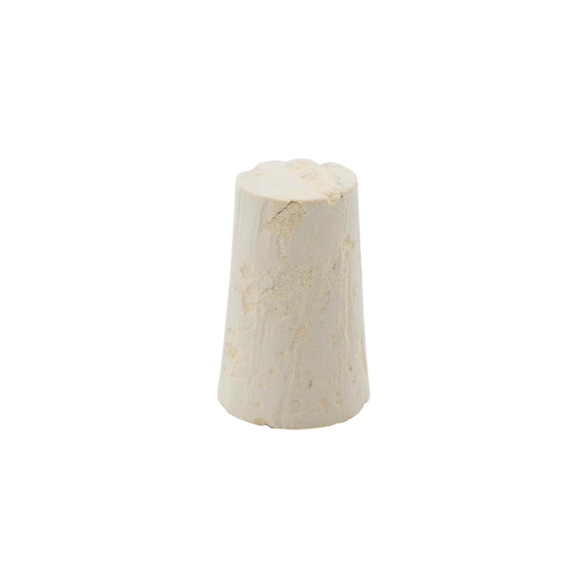 Bouchon conique 17-21 x 33, bouchon pressé, beige, pour ouverture : liège