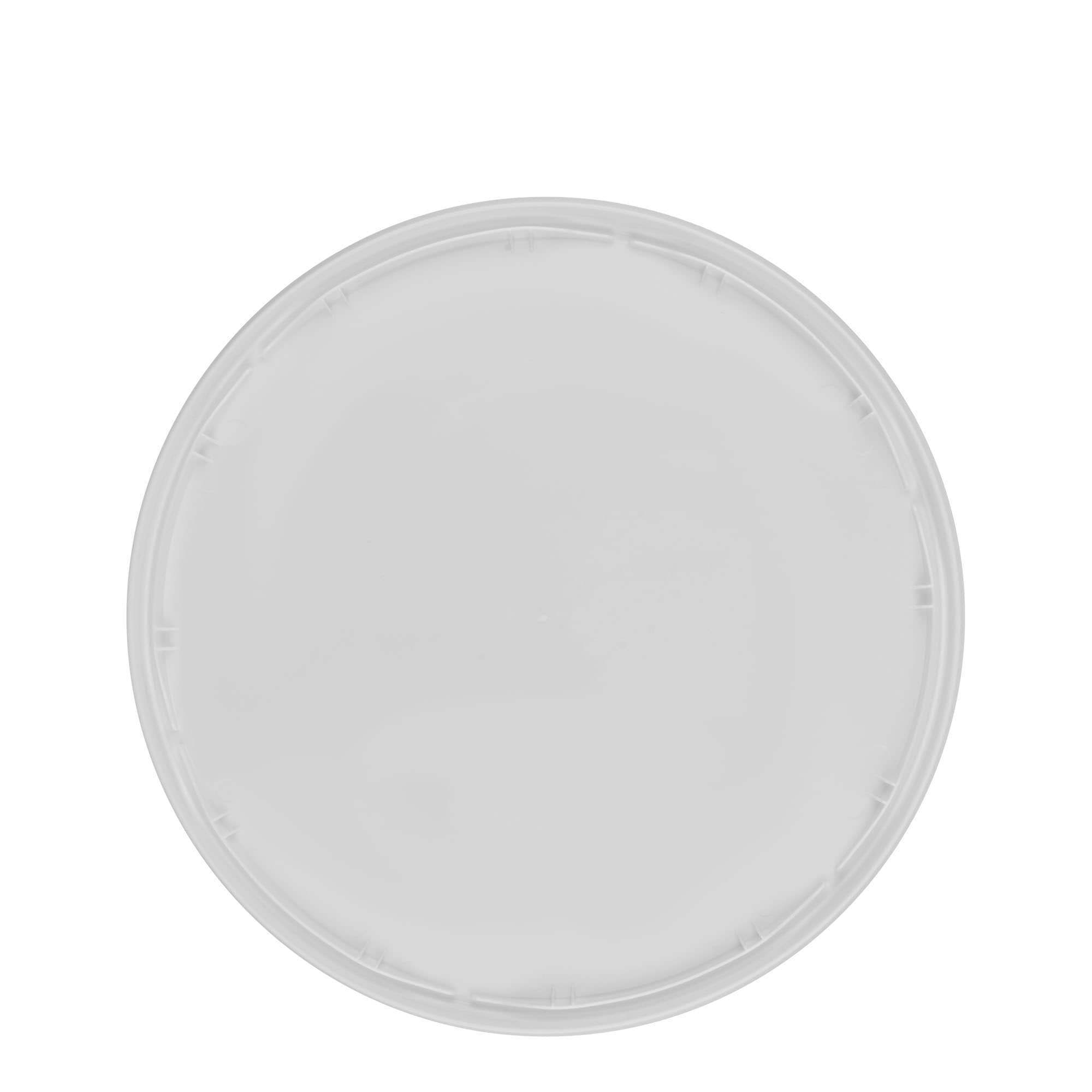 Couvercle pour seau 20 l, plastique PP, blanc
