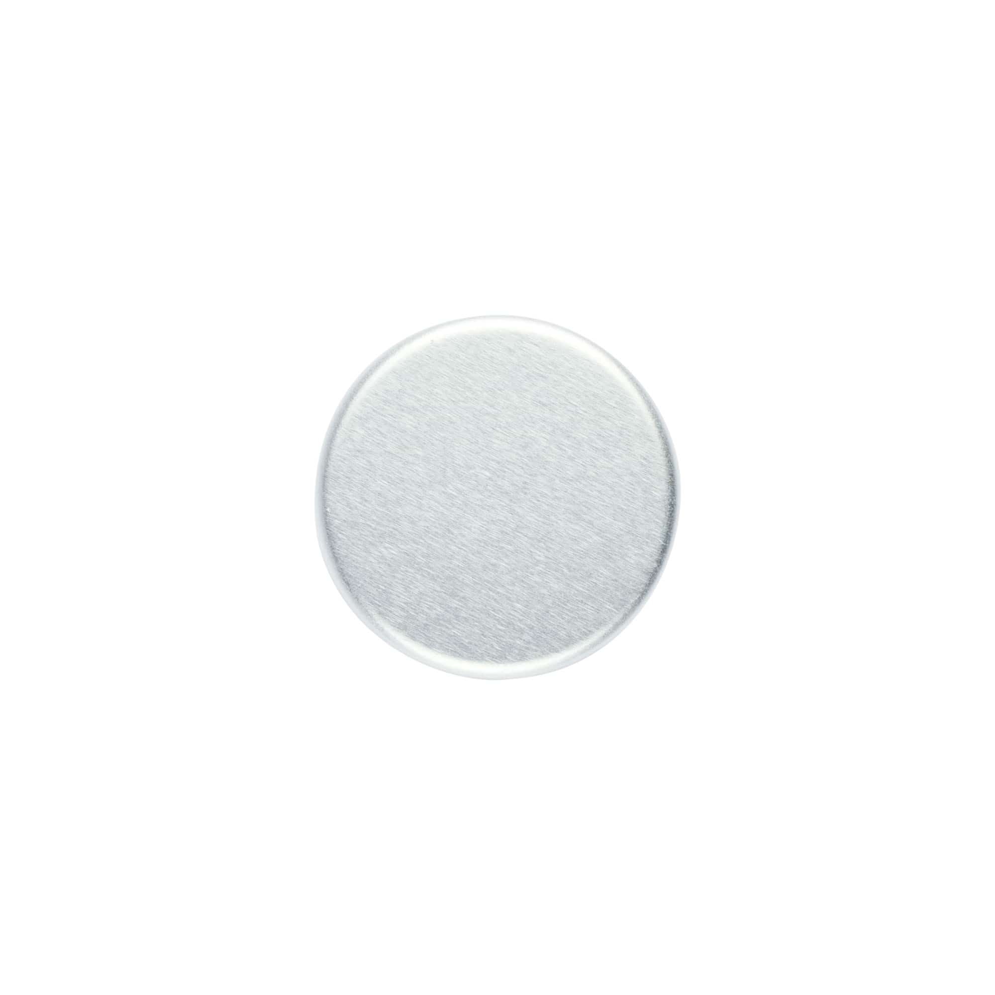 Bouchon à vis, métal, argenté, pour embouchure : GPI 28/400 Bouchon à vis, métal, argenté, pour embouchure : GPI 28/400