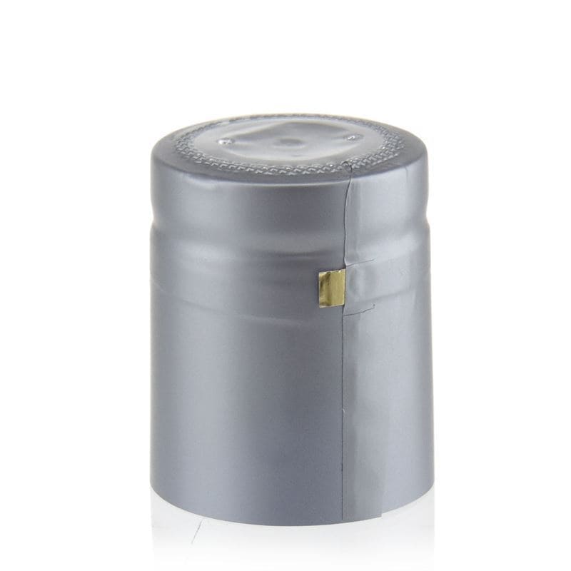 Capsule thermo-rétractable 32x41, plastique PVC, argenté